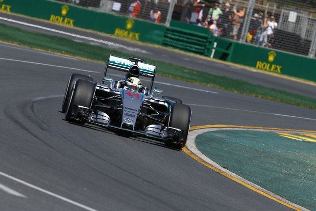 Hamilton wins season opener