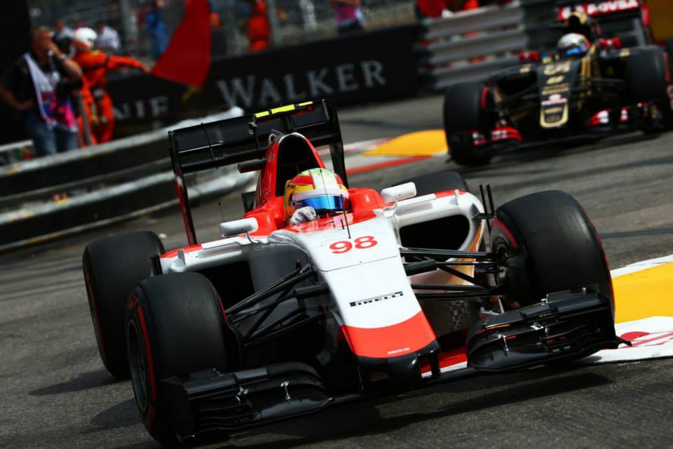 Merhi happy to beat team-mate Stevens