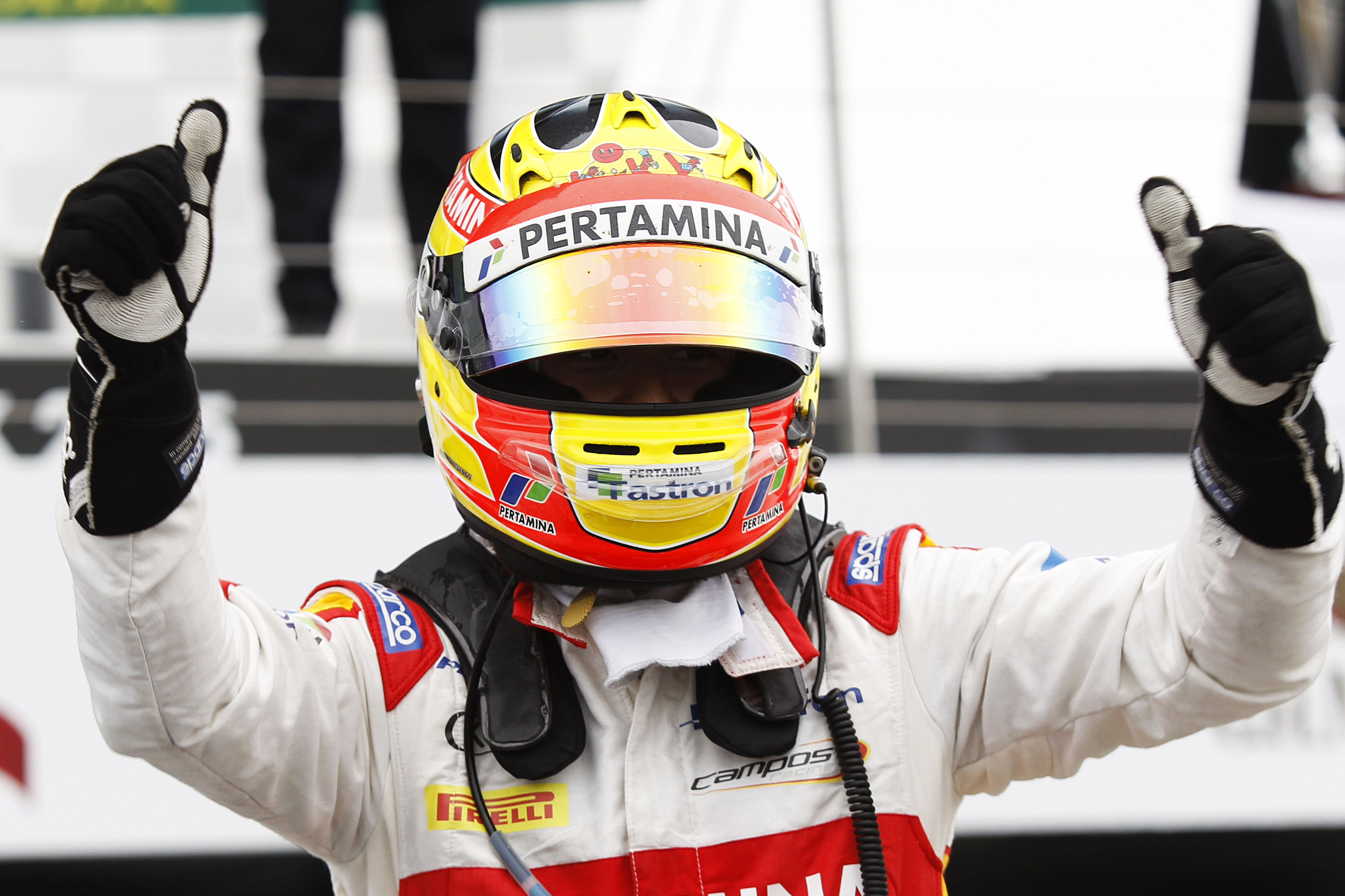 Haryanto takes Silverstone sprint race win