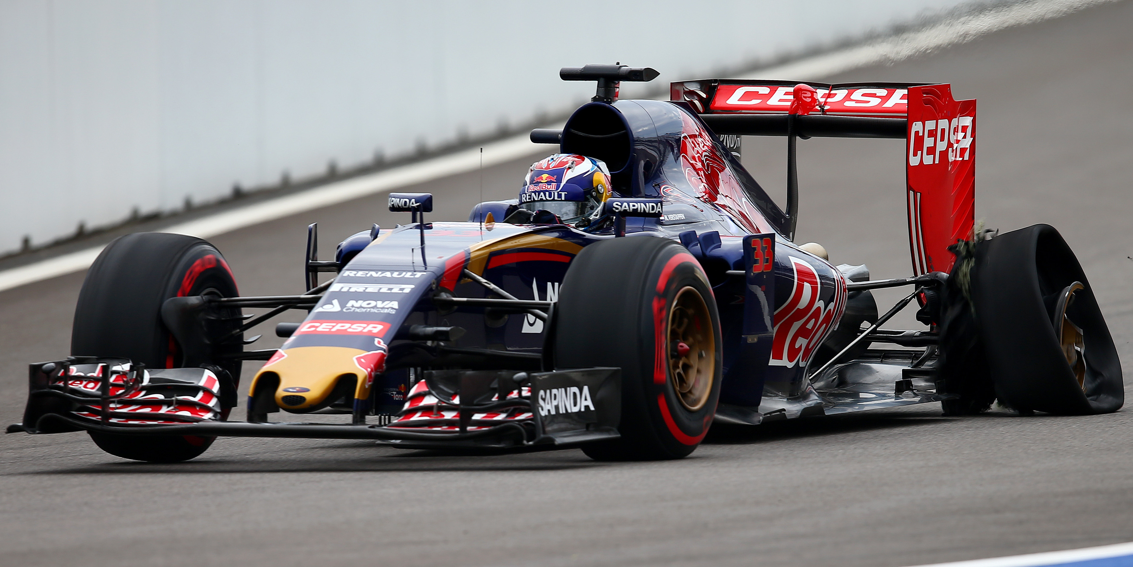 Verstappen ‘disappointed’ after first lap incident