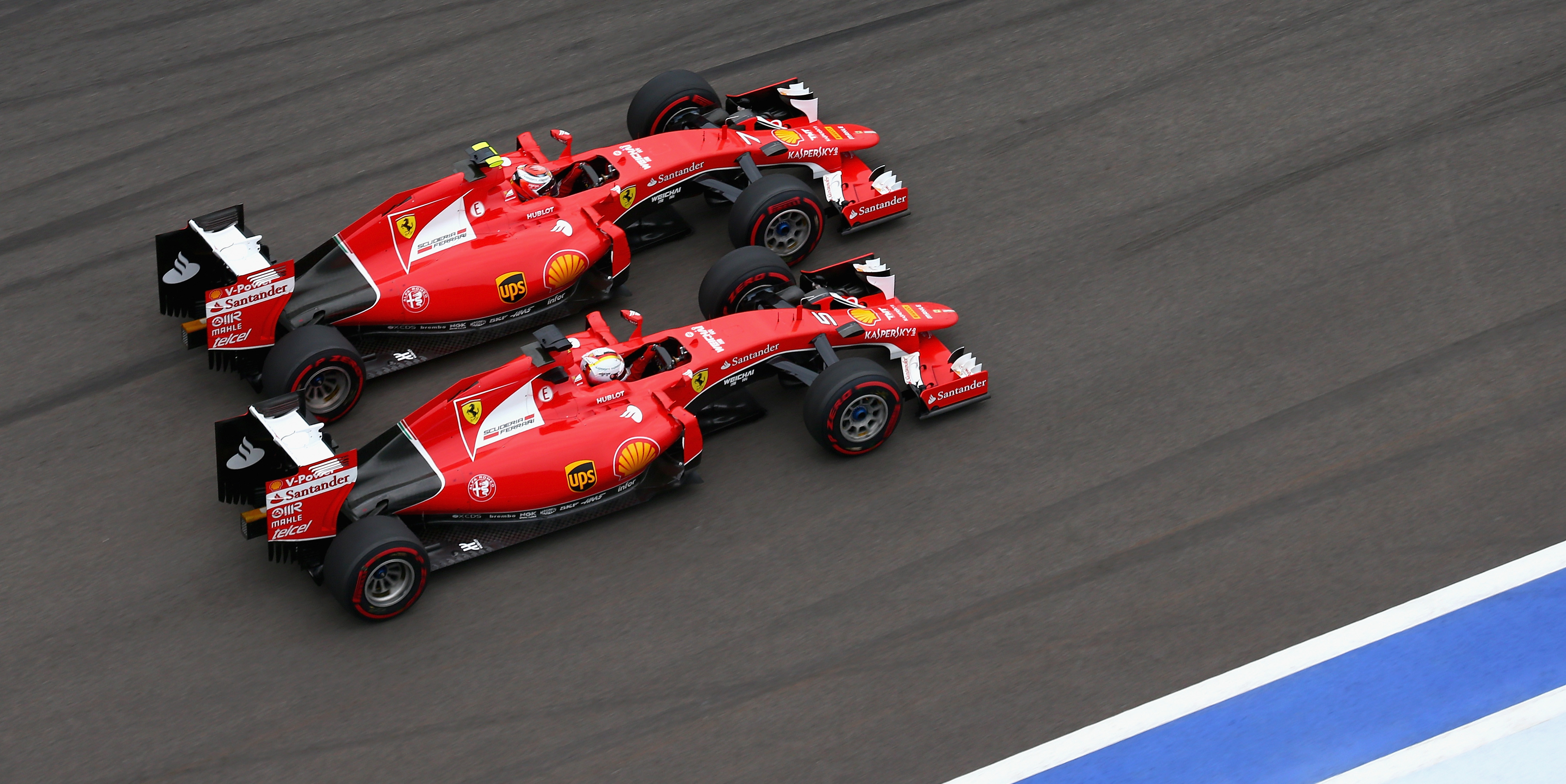 Vettel enjoyed battle with Raikkonen in Sochi
