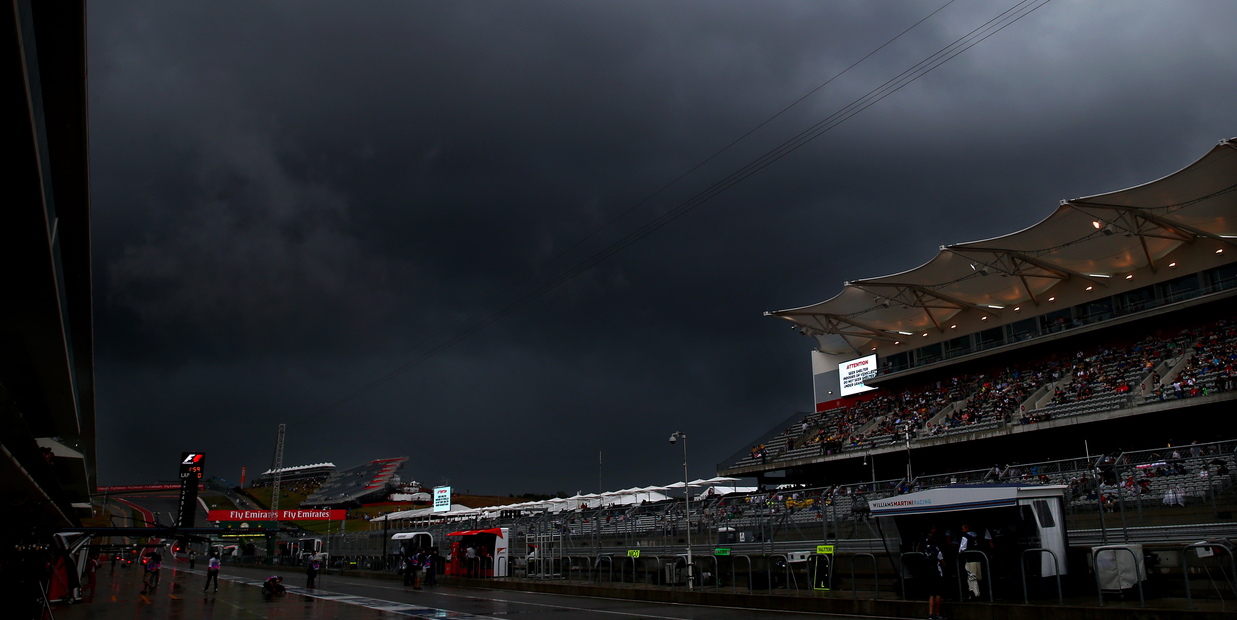 Second practice cancelled in Austin due to poor weather