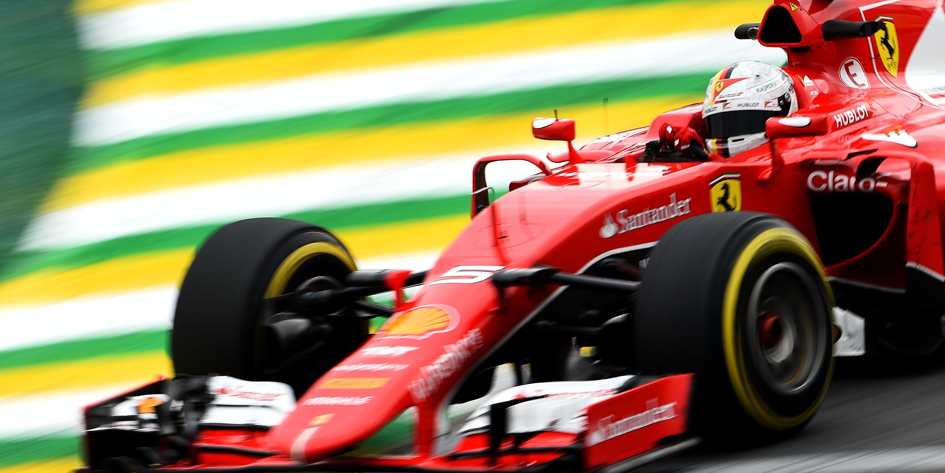 A difficult day for Vettel in Brazil