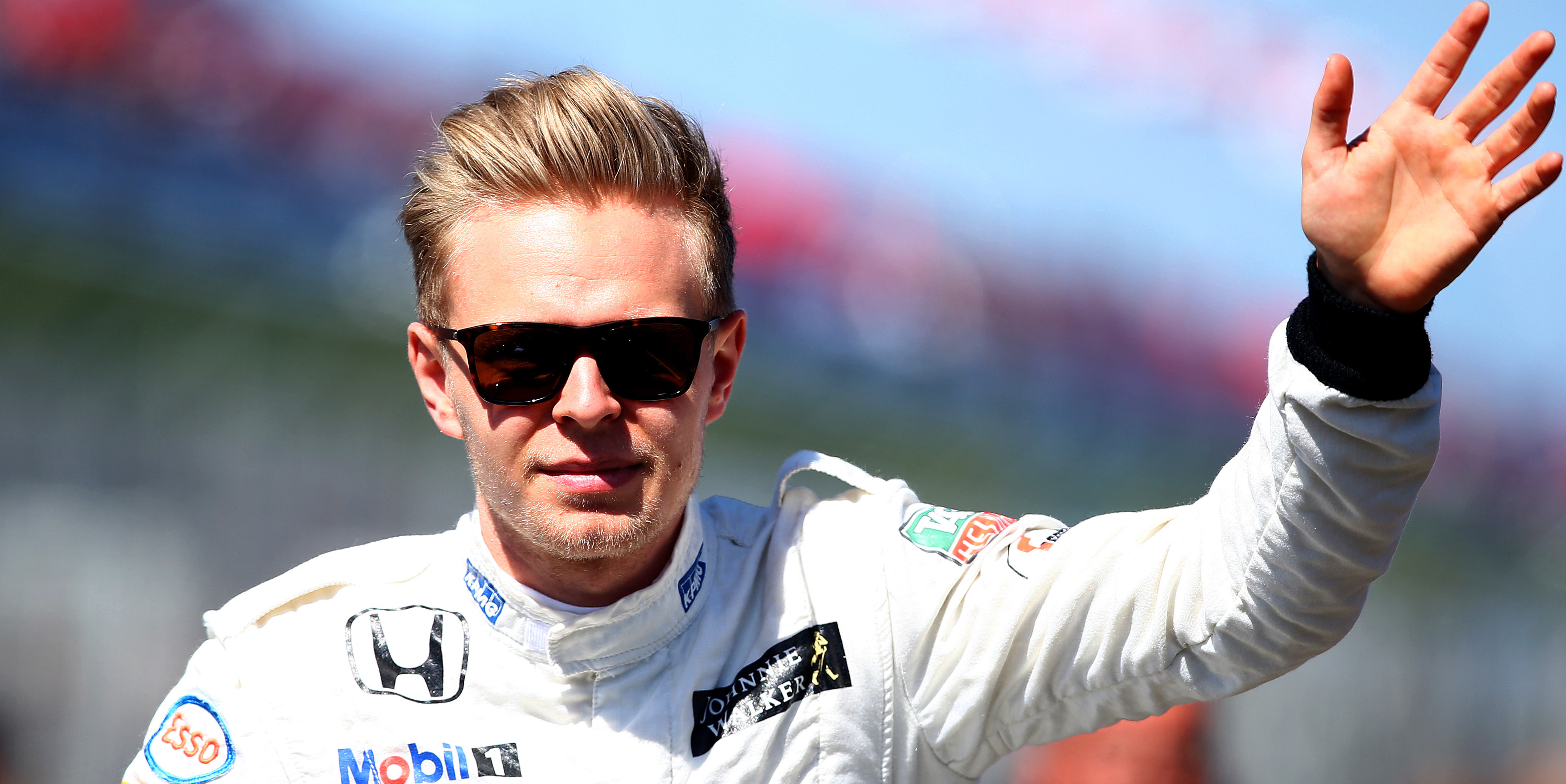 Magnussen received no help from McLaren