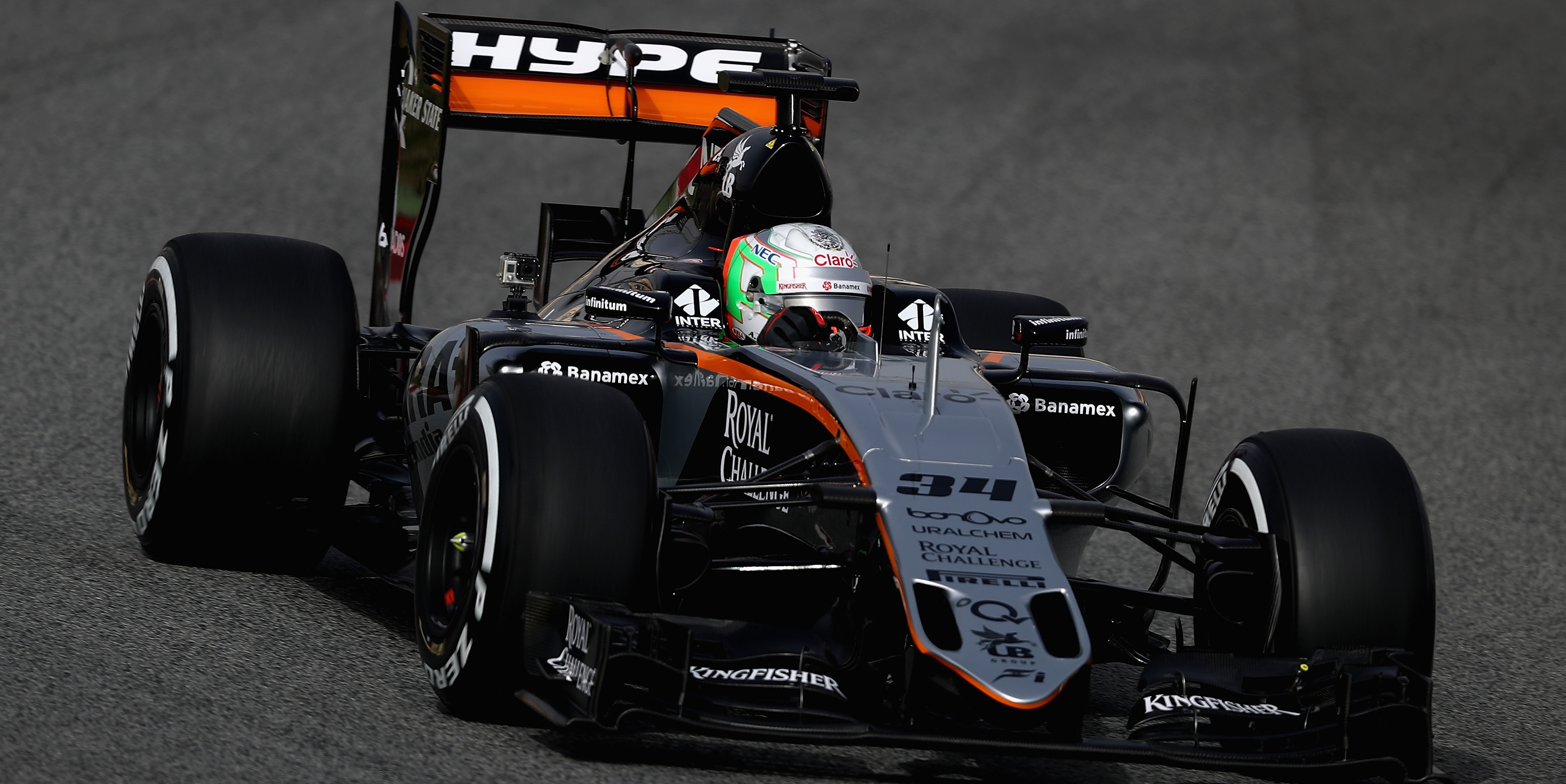 Force India pleased with Celis after first day