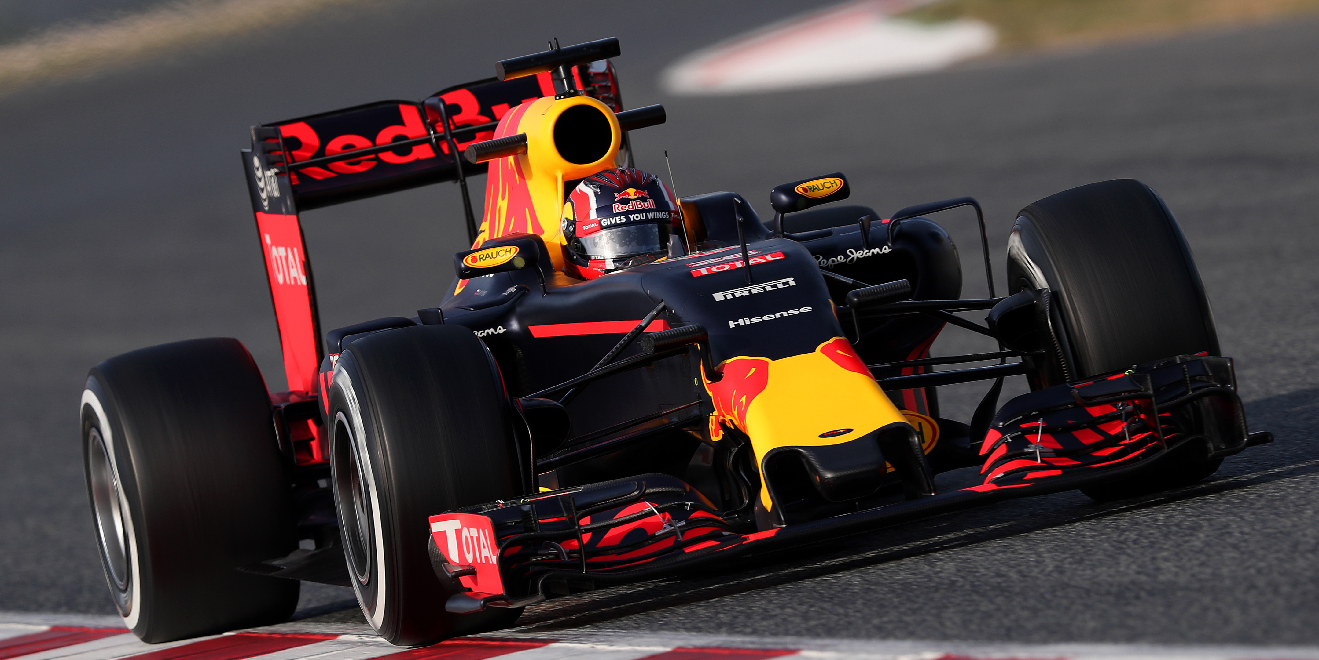 Kvyat takes first steps in RB12