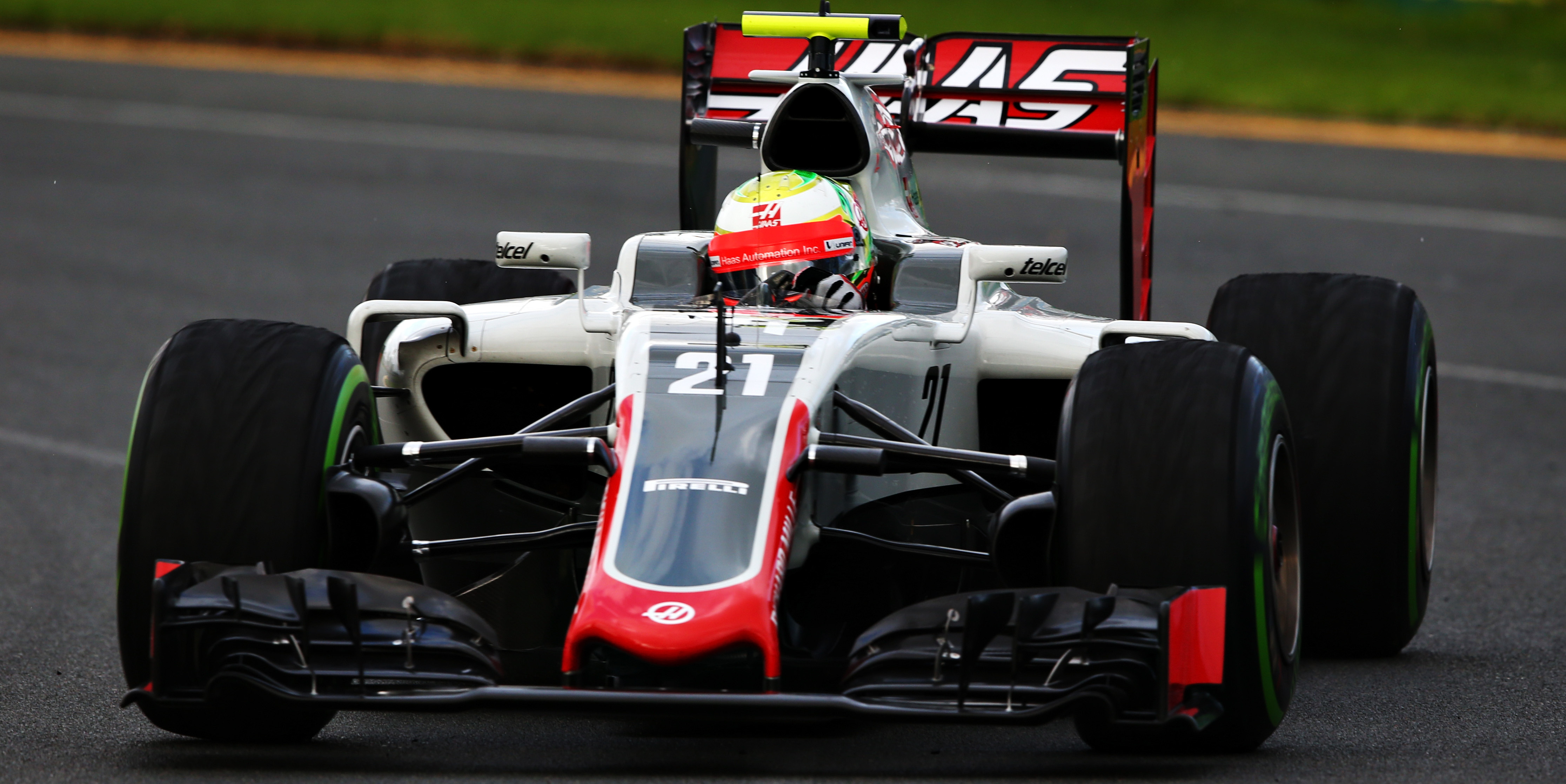 Haas hoped to have completed more laps in Melbourne
