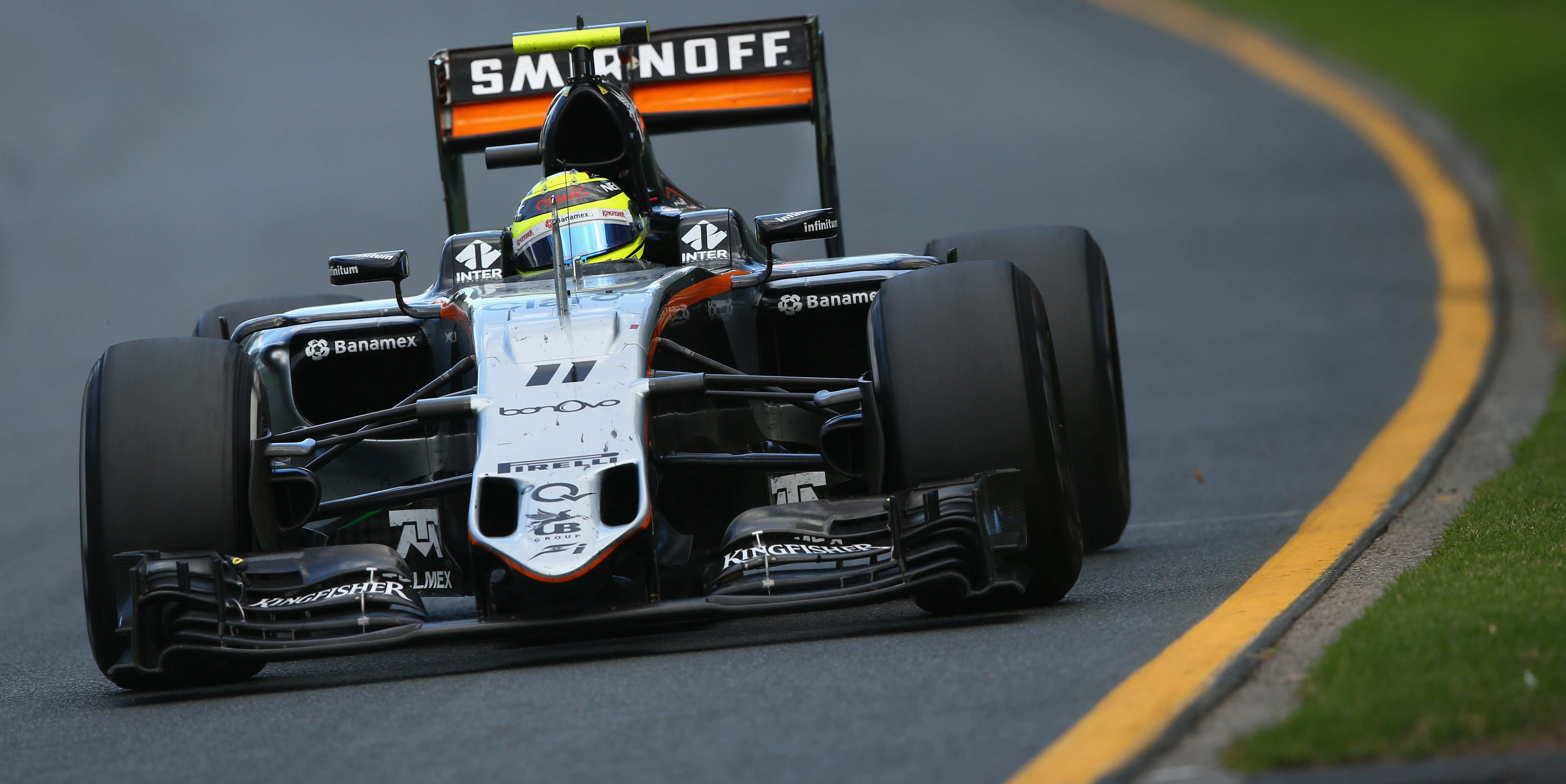 Perez’s race compromised by traffic