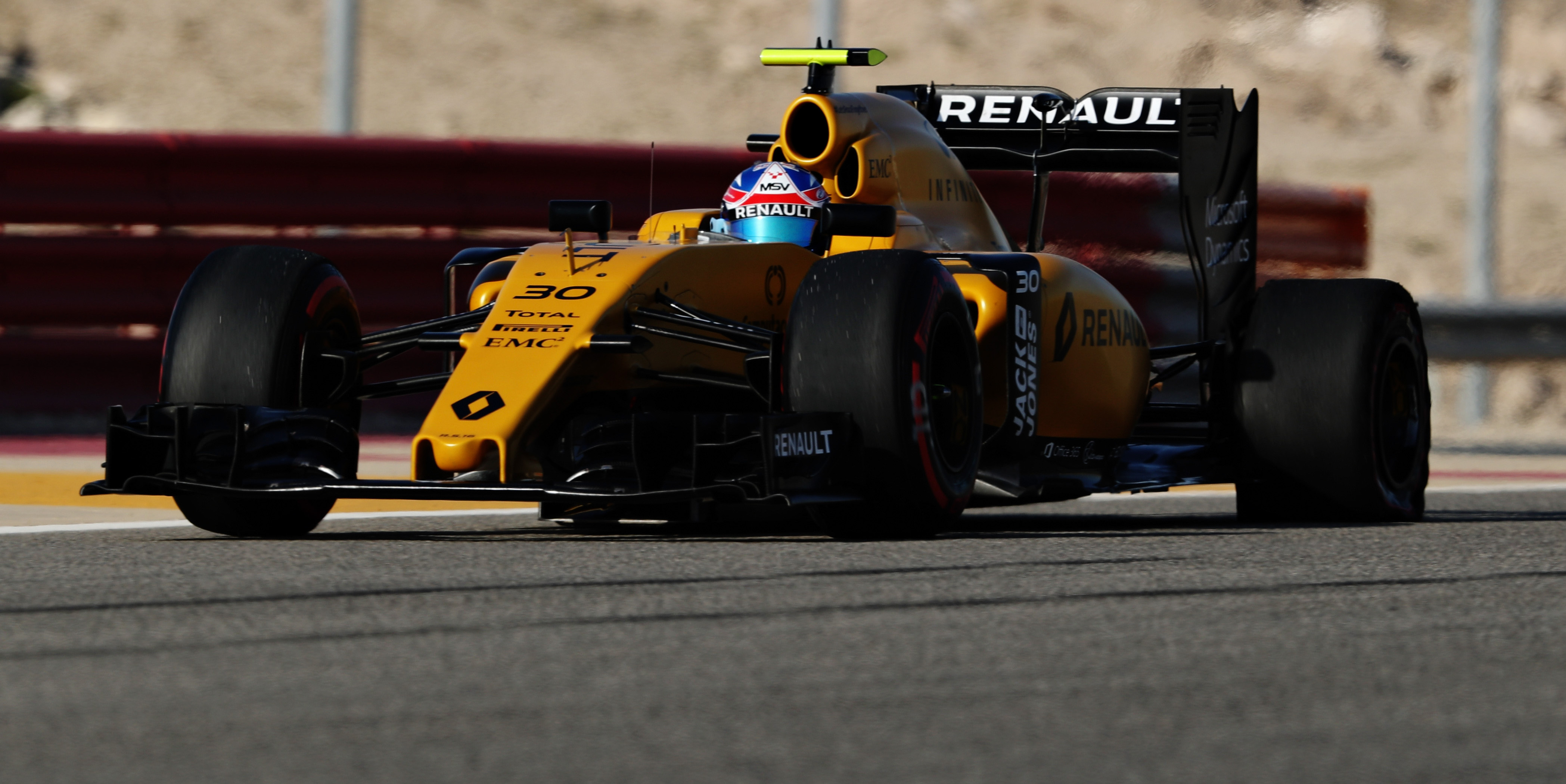 Palmer expecting stronger race pace in Bahrain