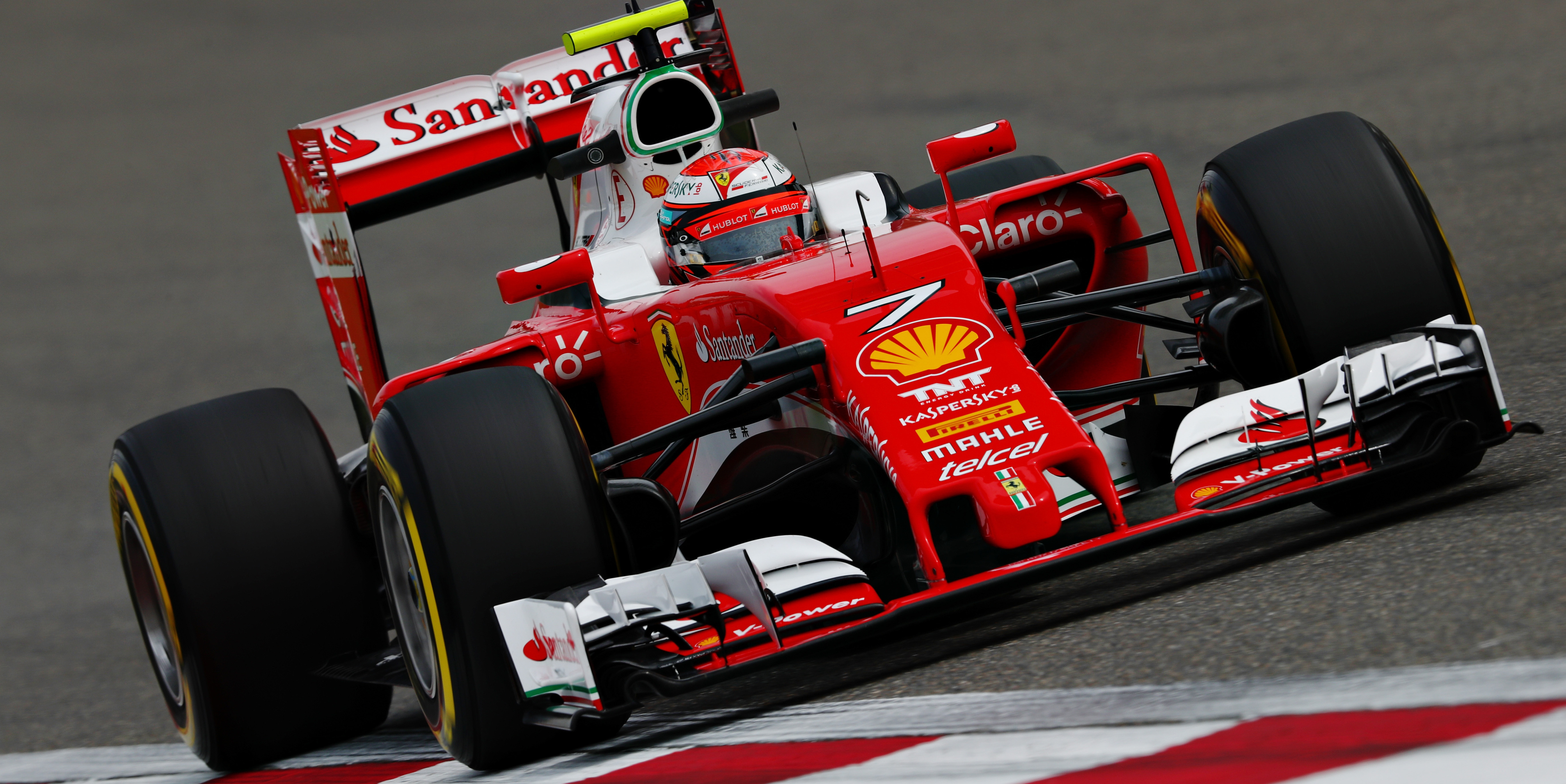 Raikkonen leads Ferrari 1-2 in second practice in China