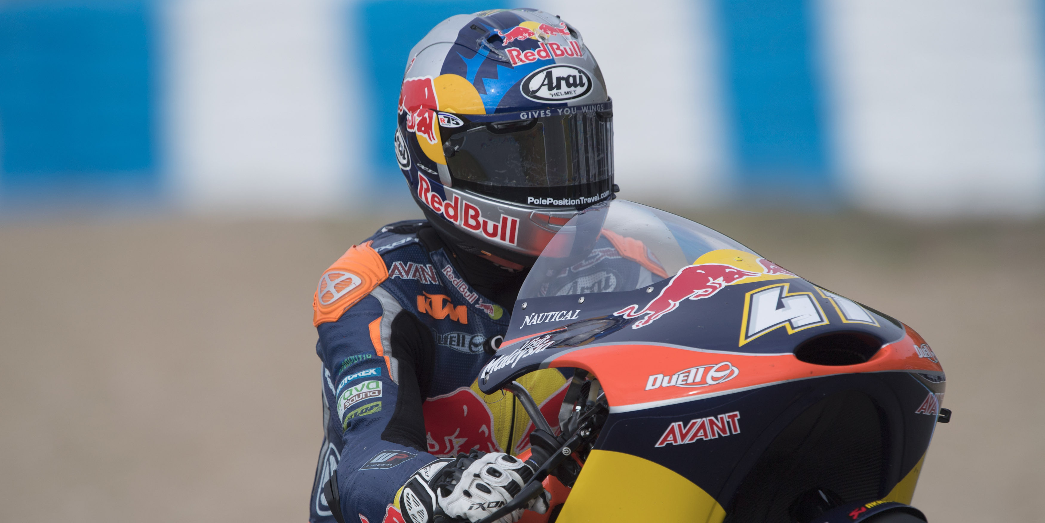 Binder wins from the back of the grid in Moto3