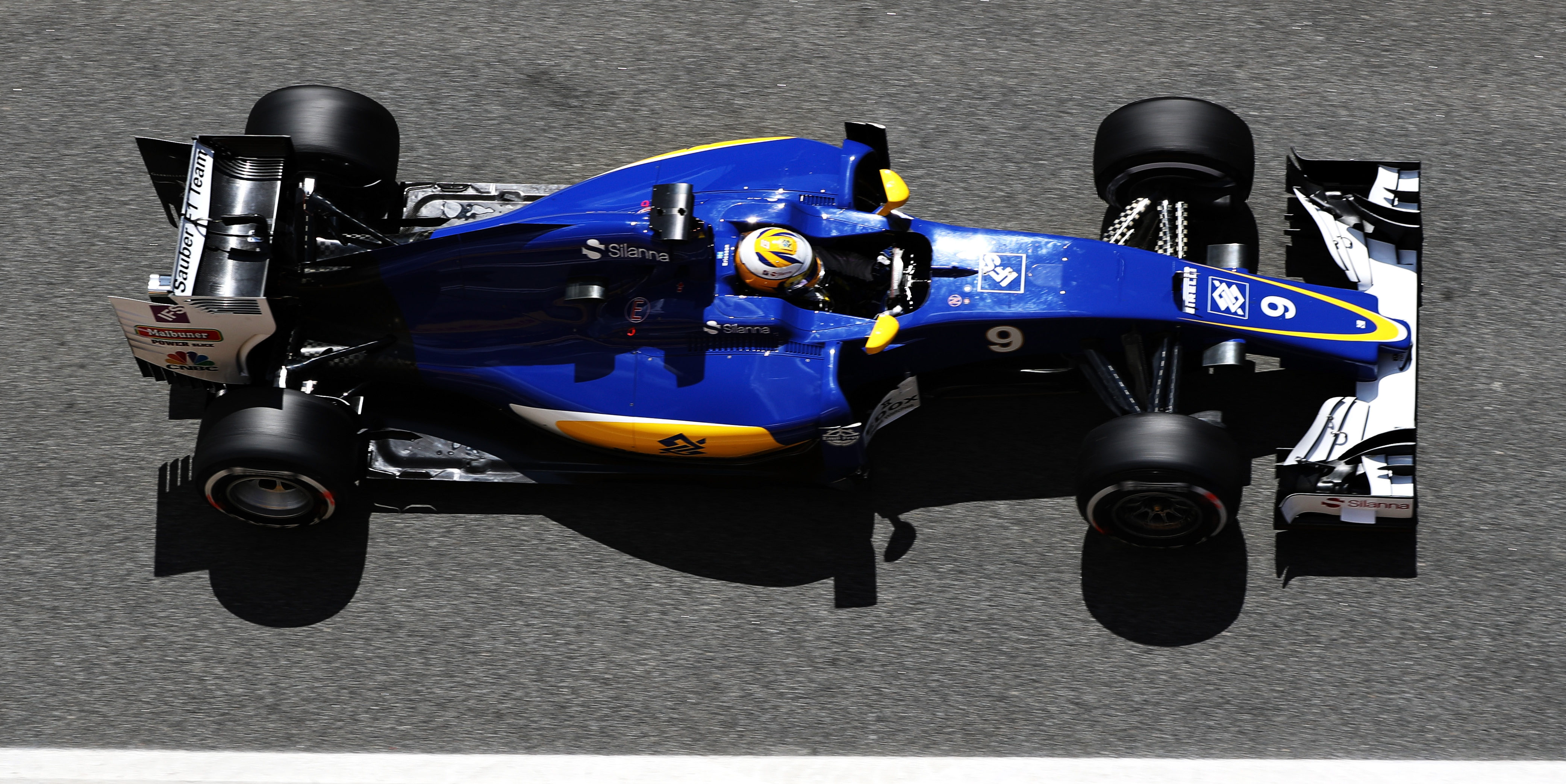 Sauber learning more about their car in Spain
