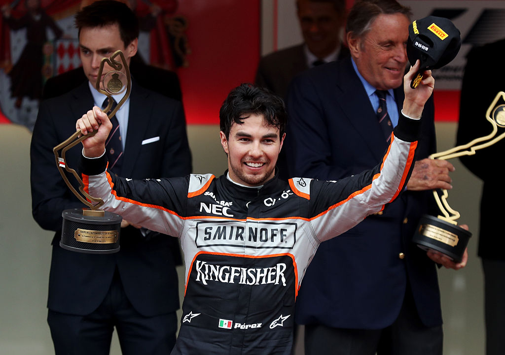 Perez dedicates Monaco podium to team boss Mallya