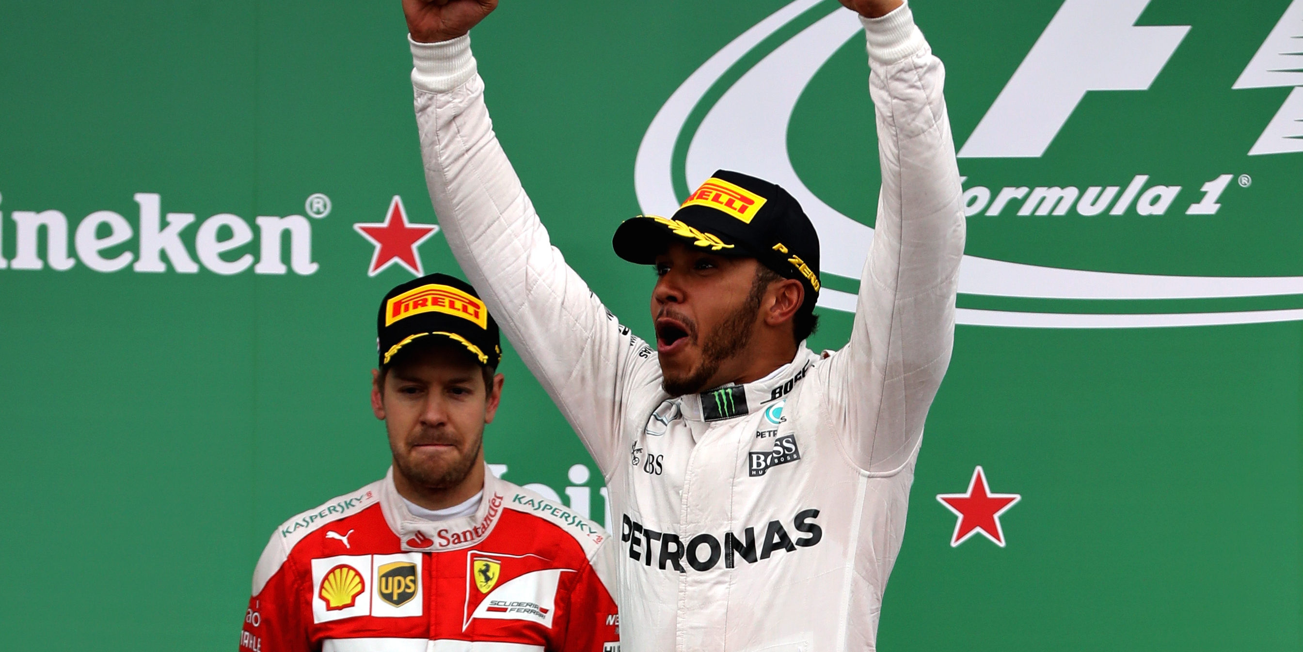 Vettel concedes Hamilton was just too quick