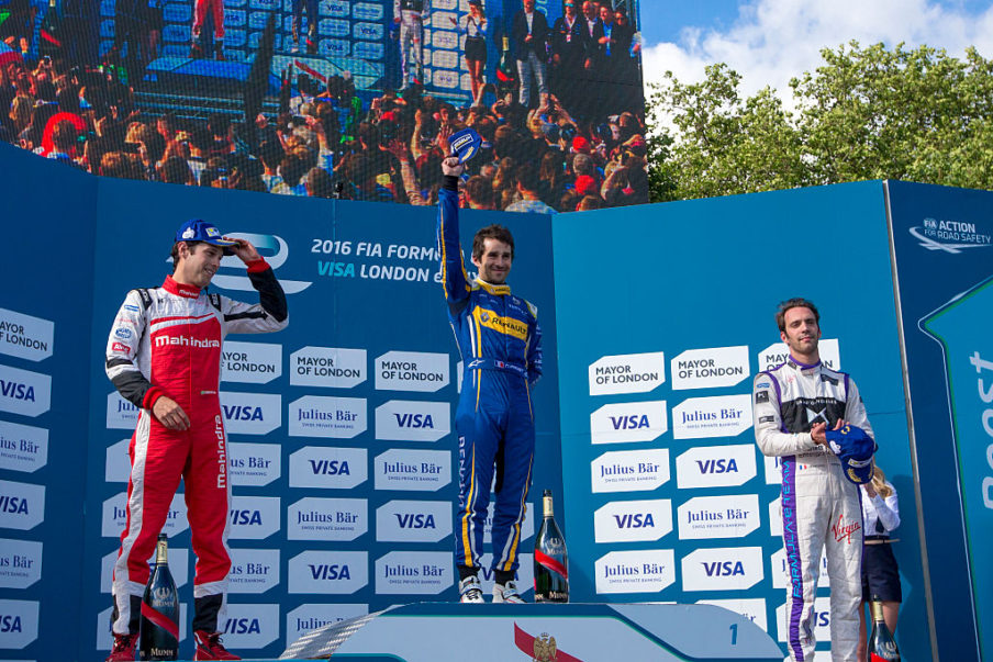 London Formula E race Handout/Getty Images Sport