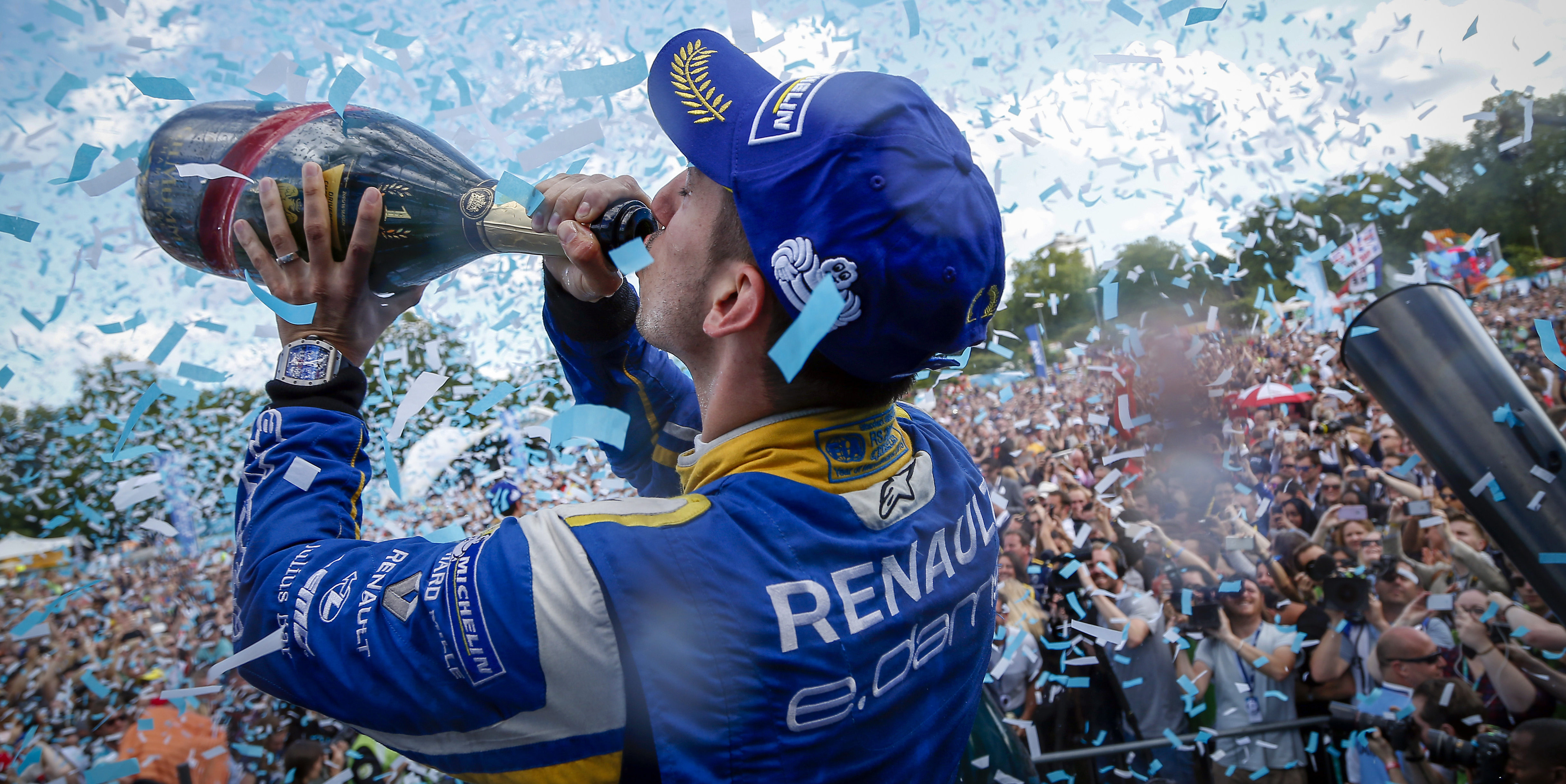 London Formula E race Handout/Getty Images Sport