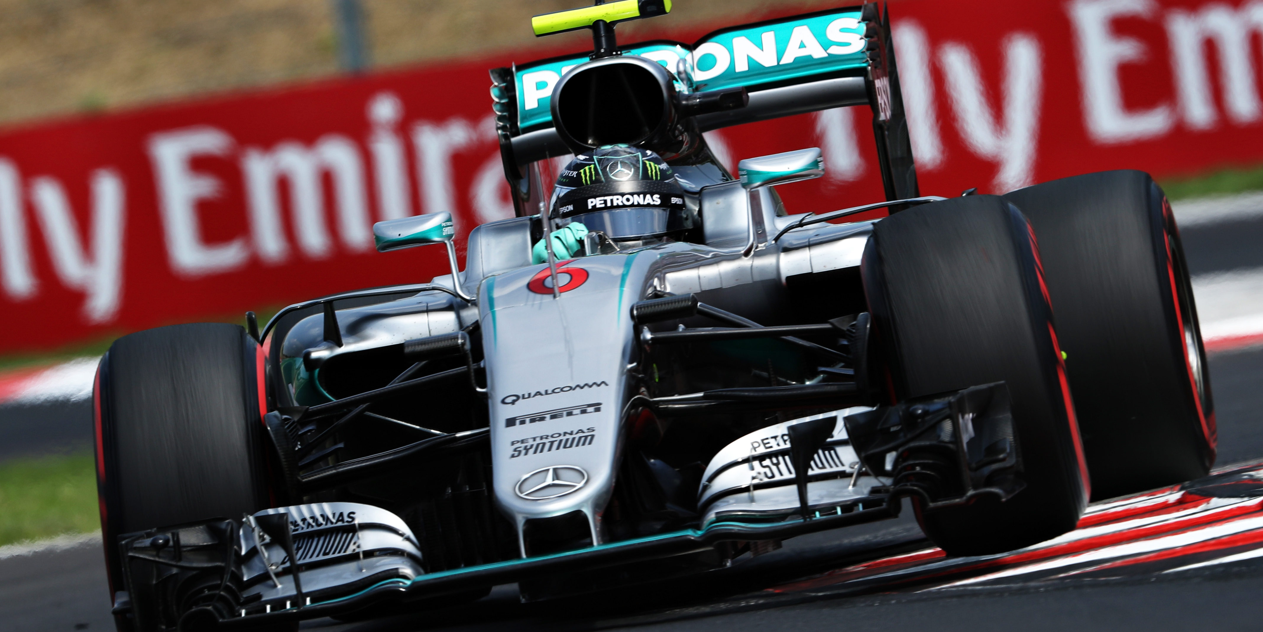 Rosberg claims fortunate pole position in Hungary