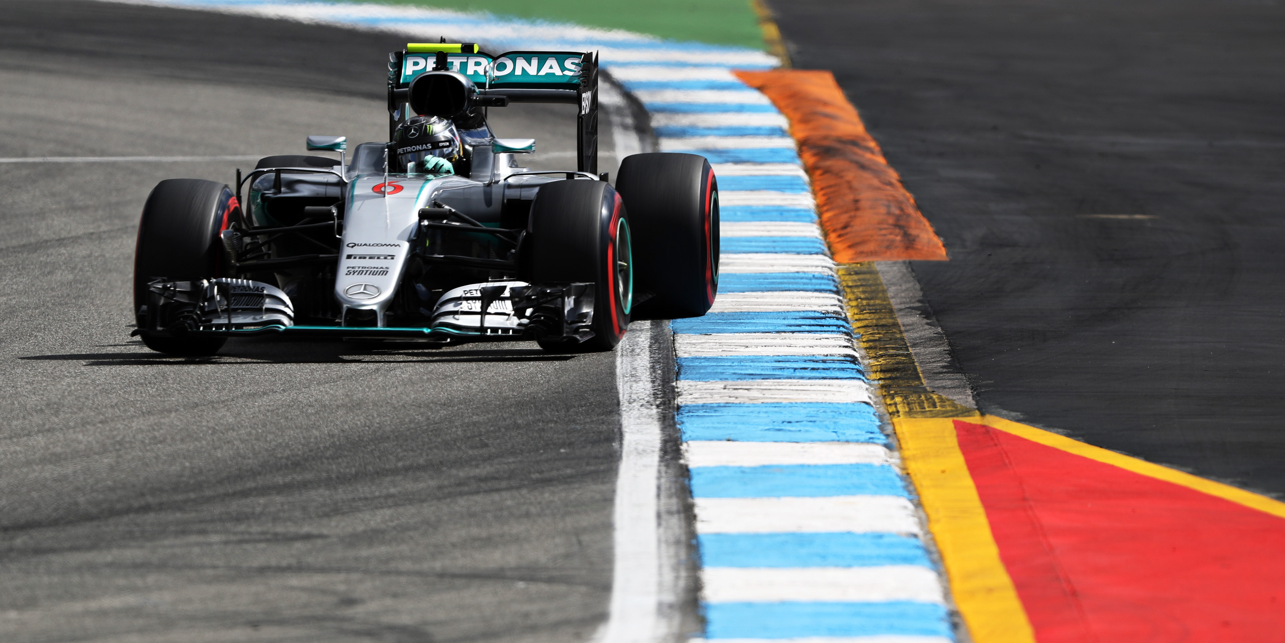 Rosberg leads Hamilton once again at Hockenheim