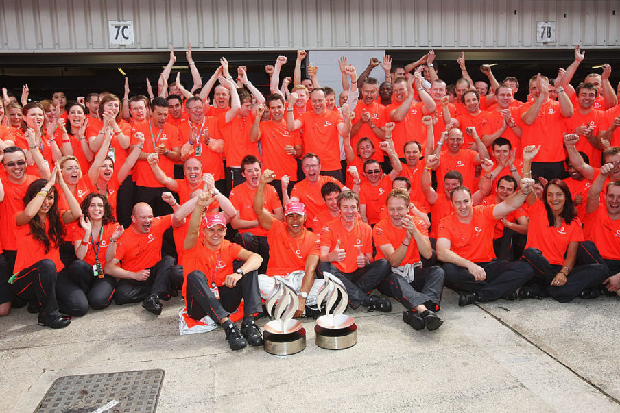 British Formula One Grand Prix: Race Mark Thompson/Getty Images Sport
