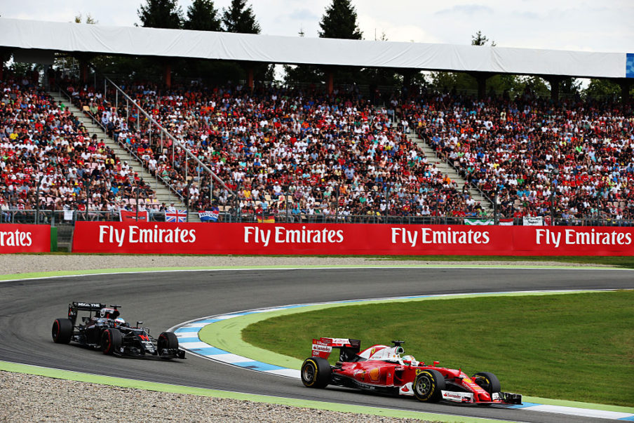 F1 Grand Prix of Germany Charles Coates/Getty Images Sport