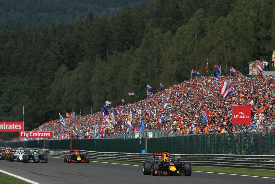 F1 Grand Prix of Belgium Charles Coates/Getty Images Sport