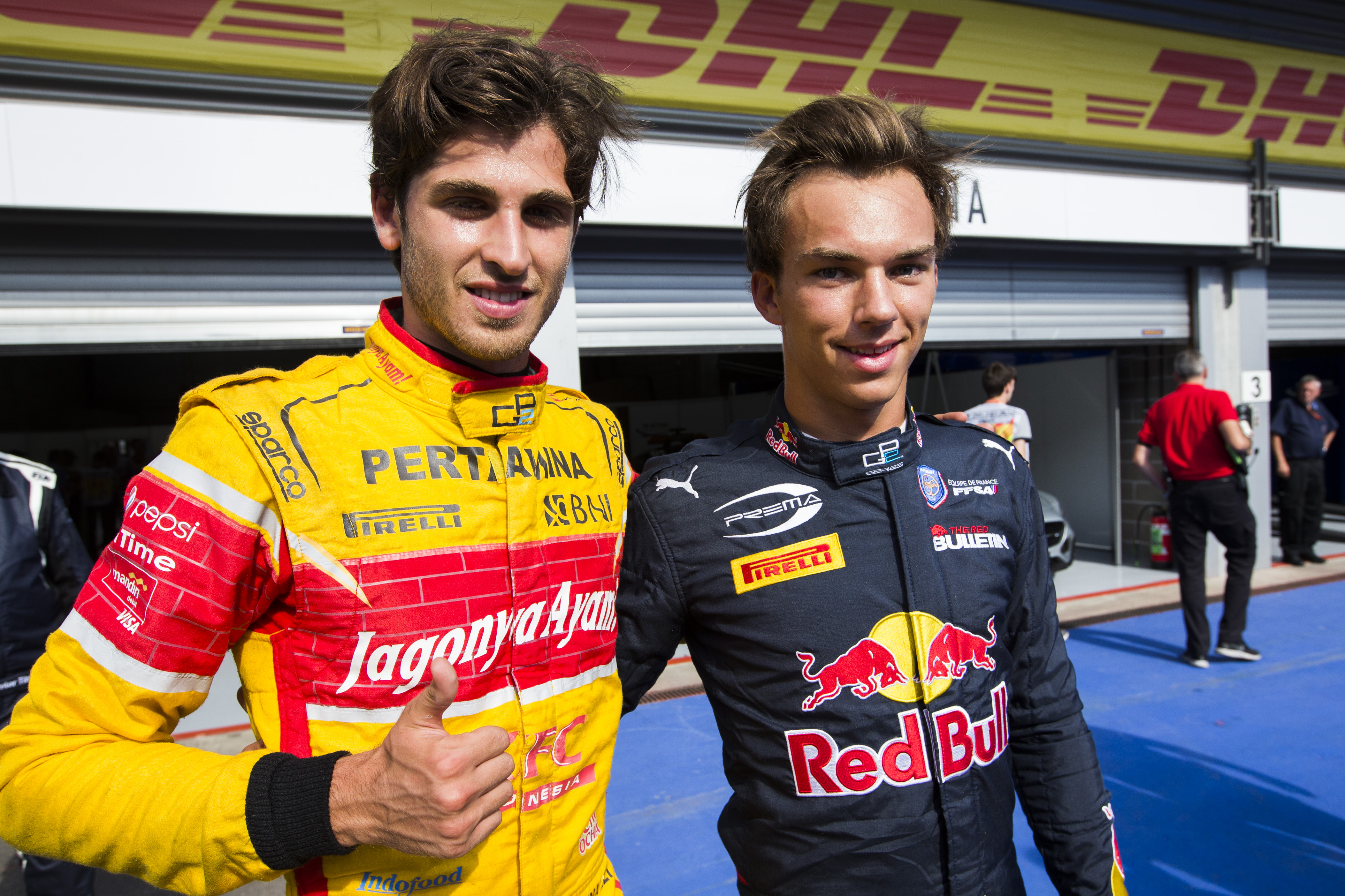 Giovinazzi leads Prema 1-2 in GP2 qualifying in Belgium
