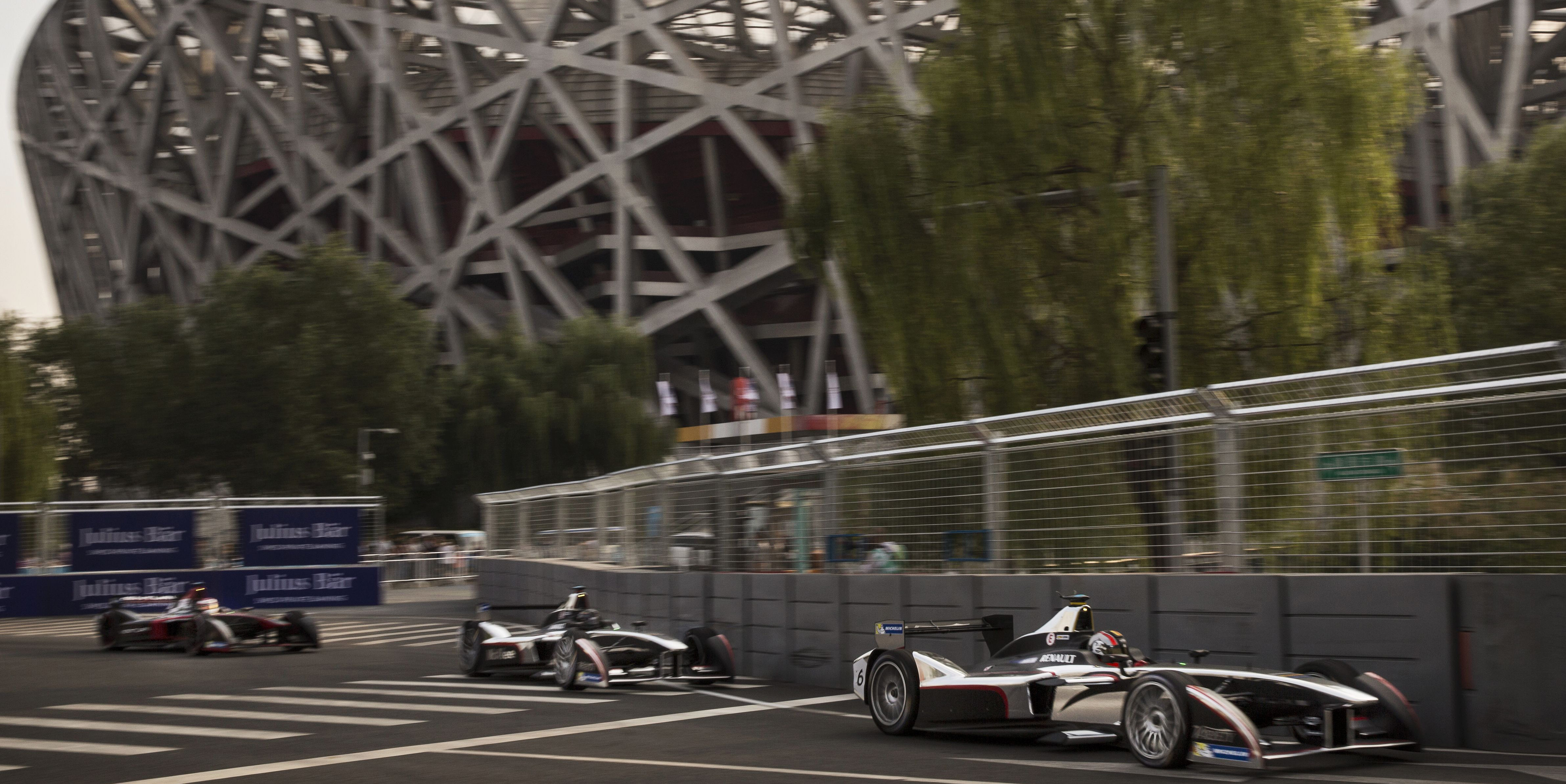 Can you name the grid for the first ever Formula E Race?