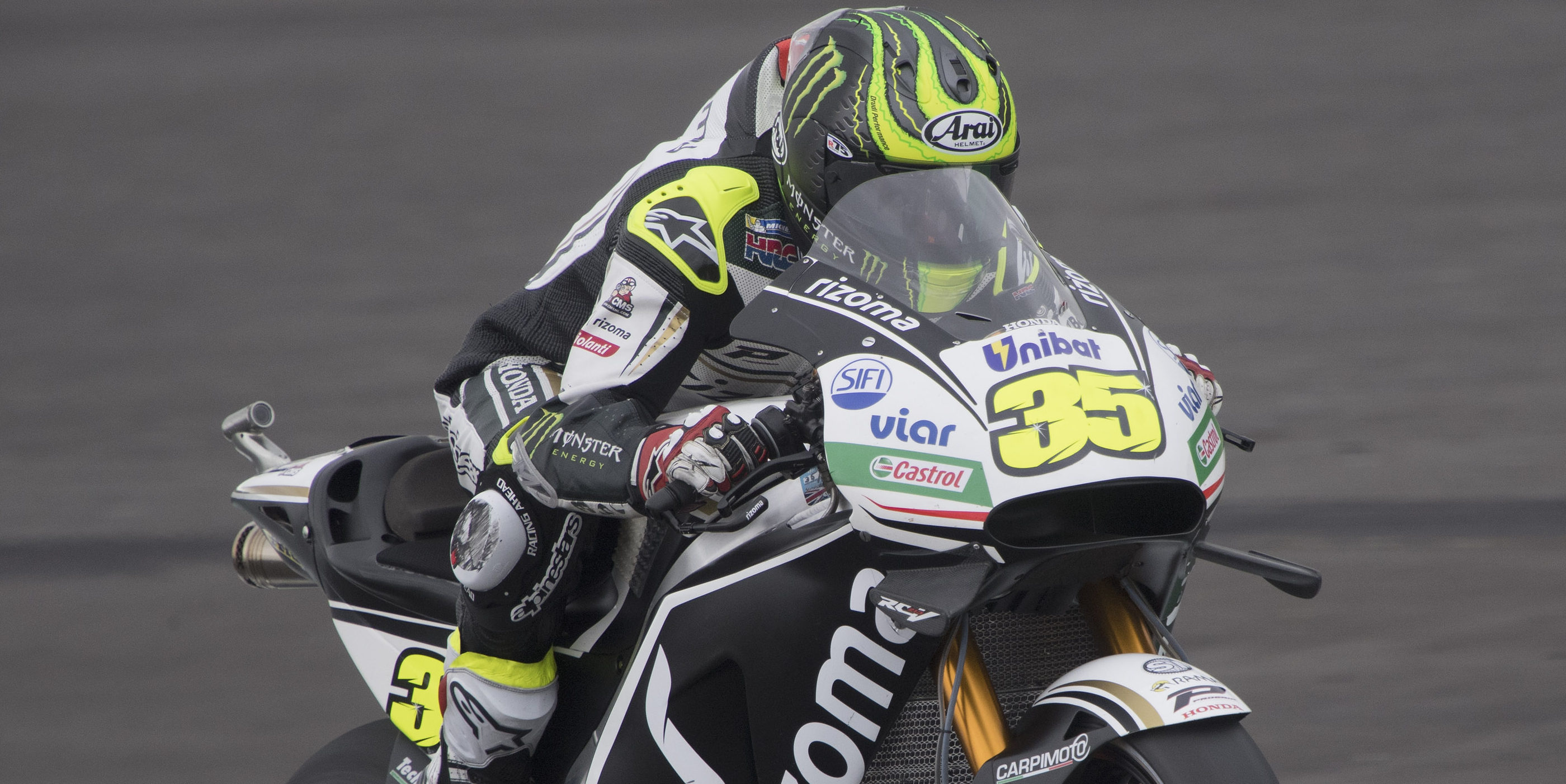 Crutchlow takes historic pole position at British GP