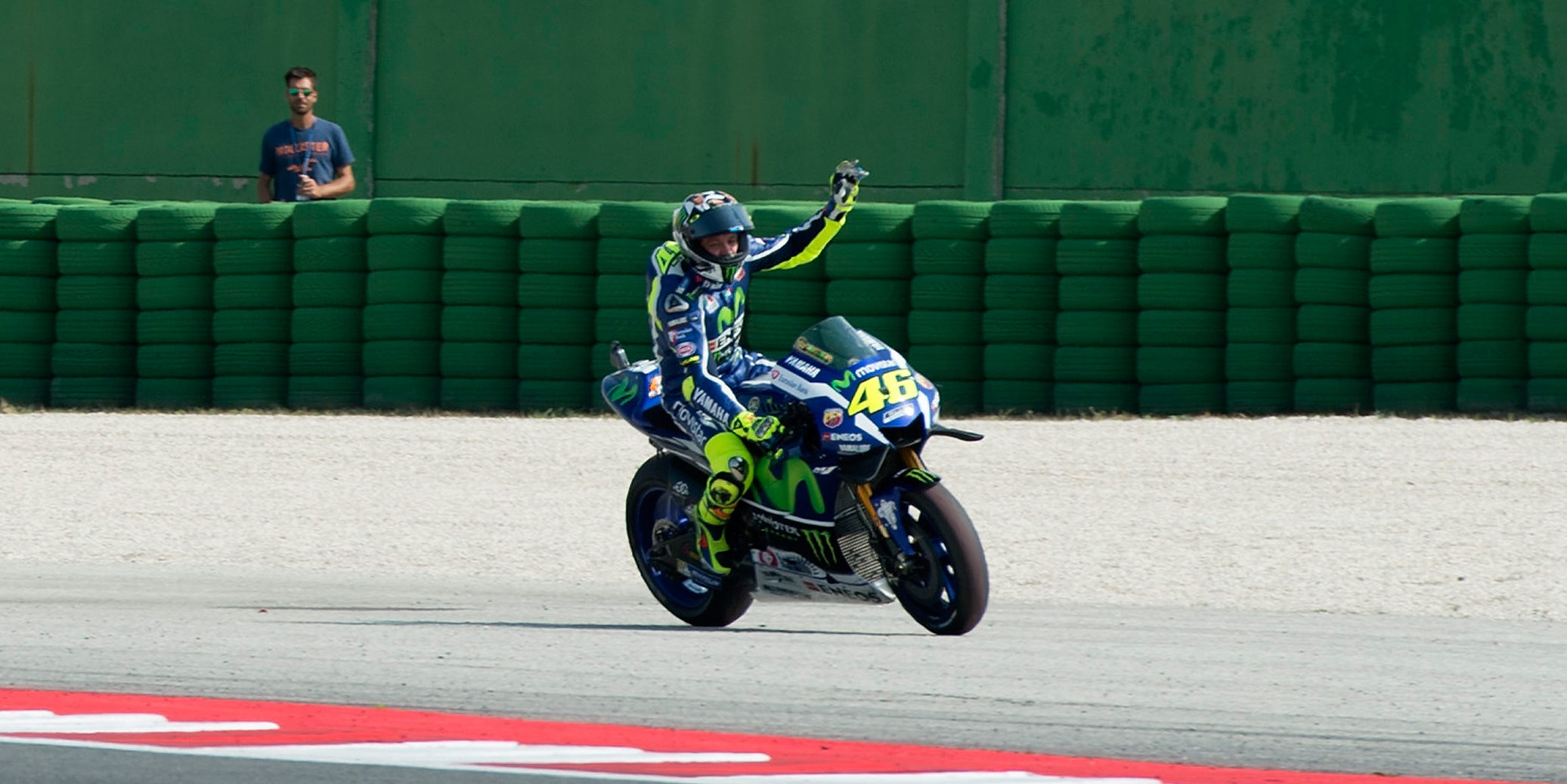 Rossi not thinking about title battle ahead of Aragon