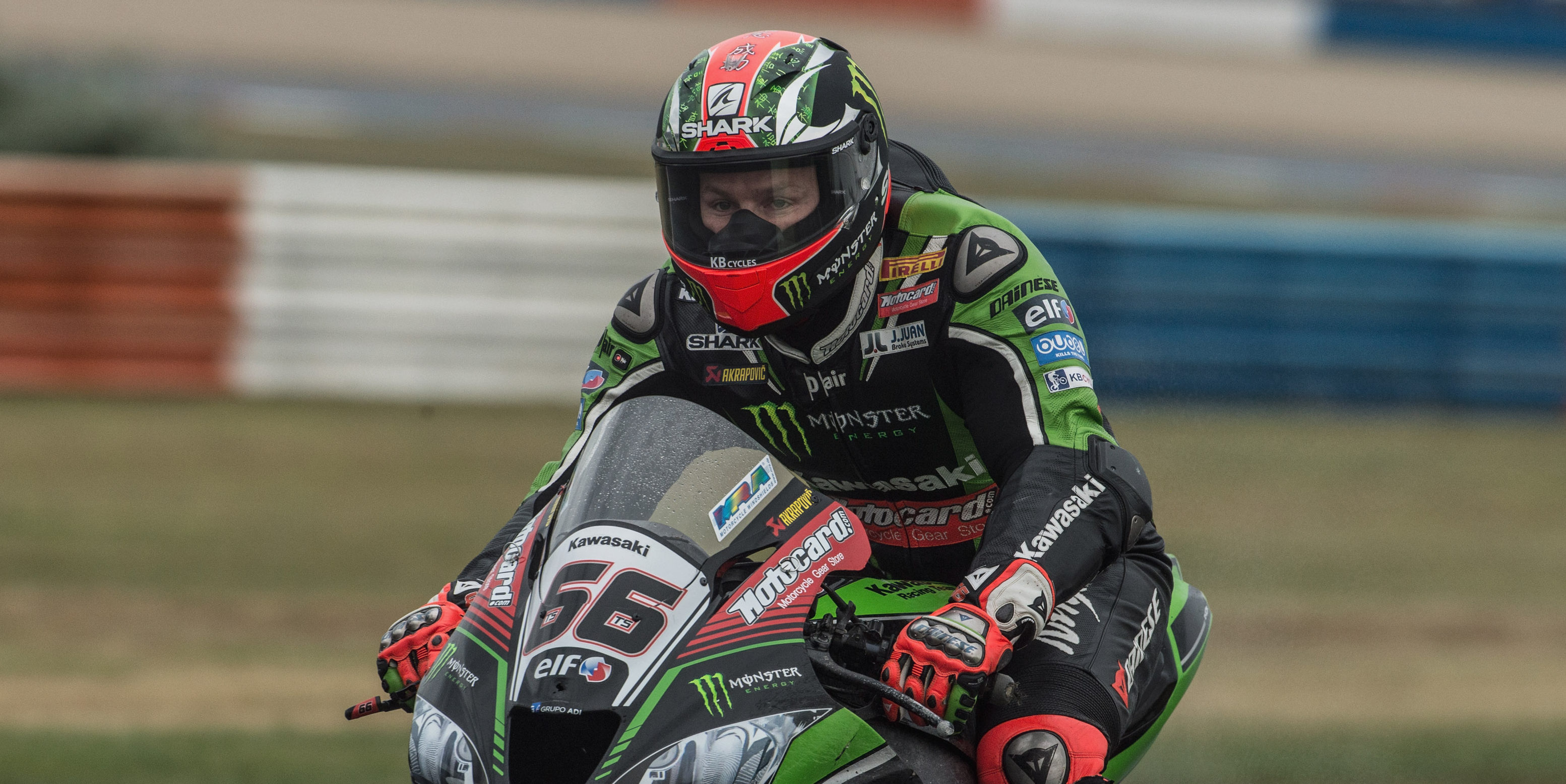 Rear brake problems hinder Sykes on Friday