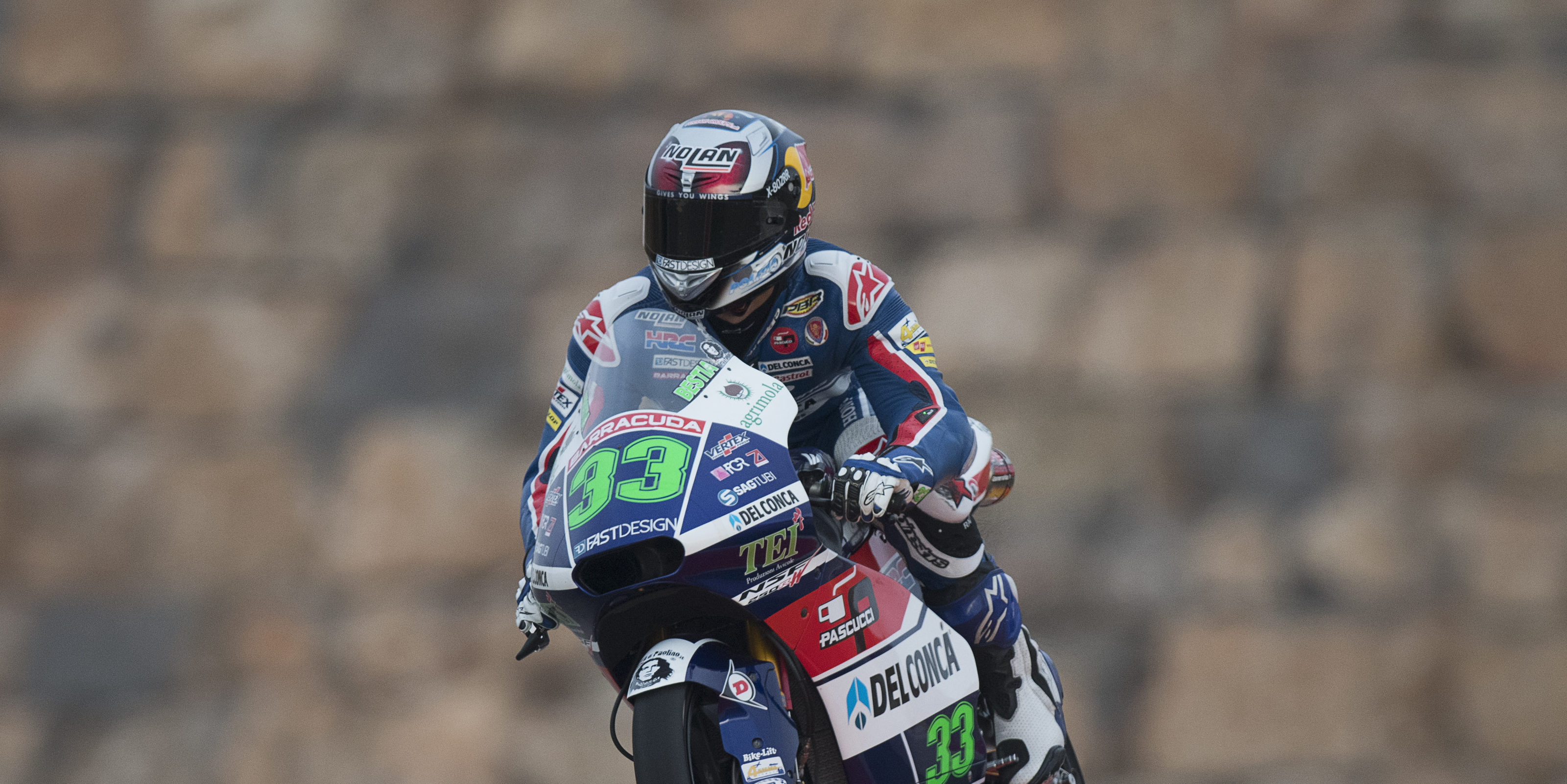 Bastianini takes pole as Binder looks to clinch championship