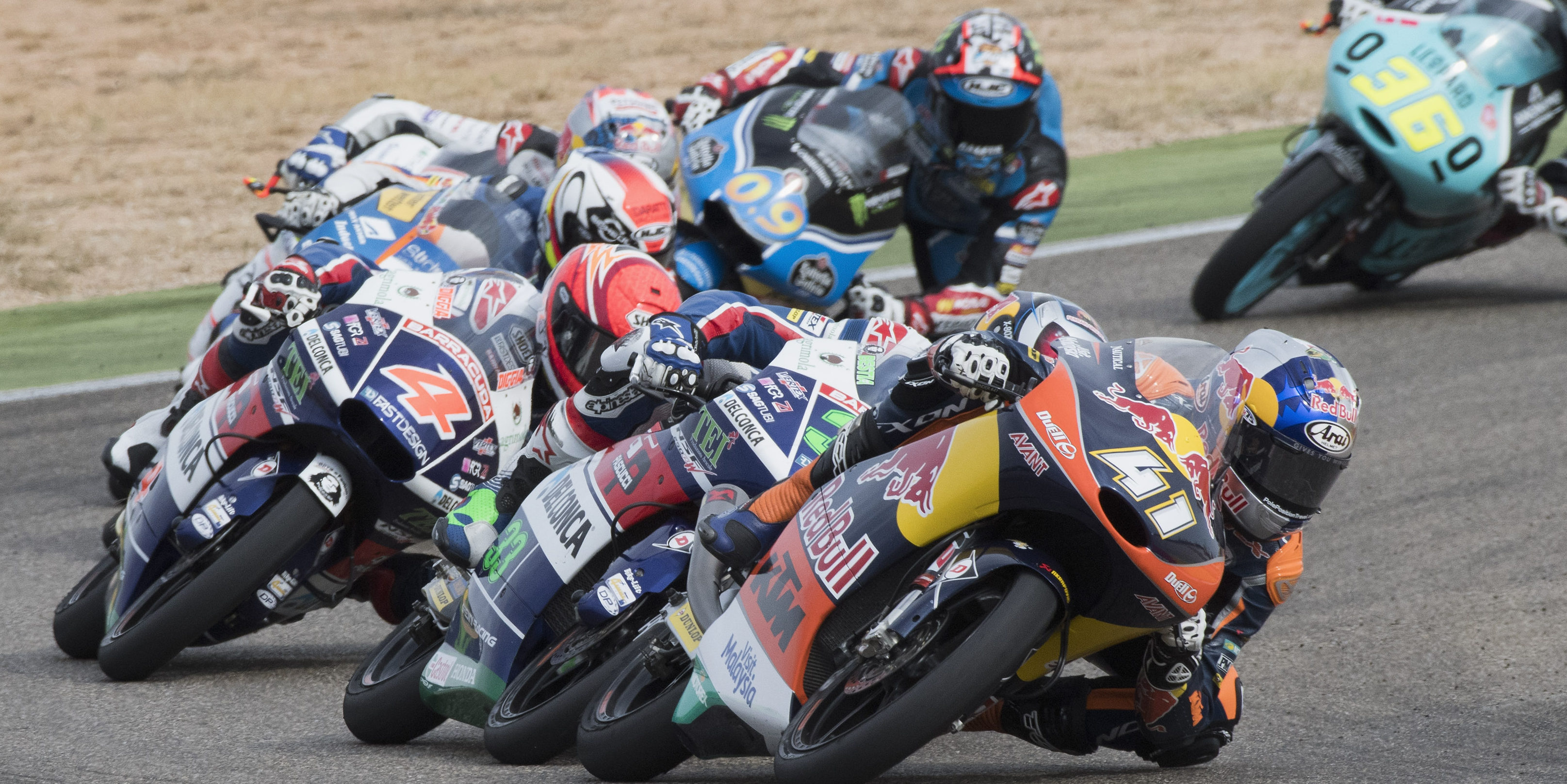 Binder clinches title in Aragon thriller