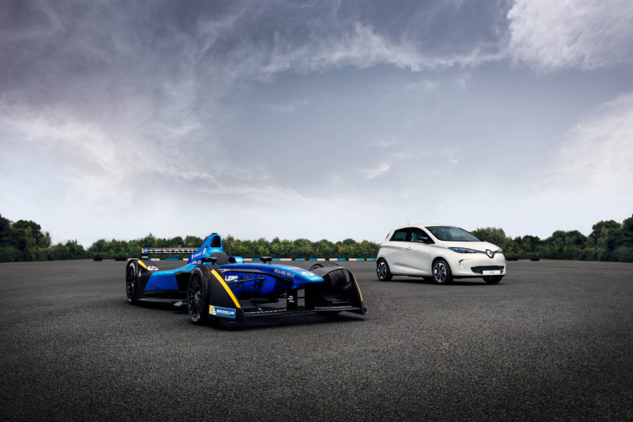 Photo courtesy of Renault e.dams Photo courtesy of Renault e.dams
