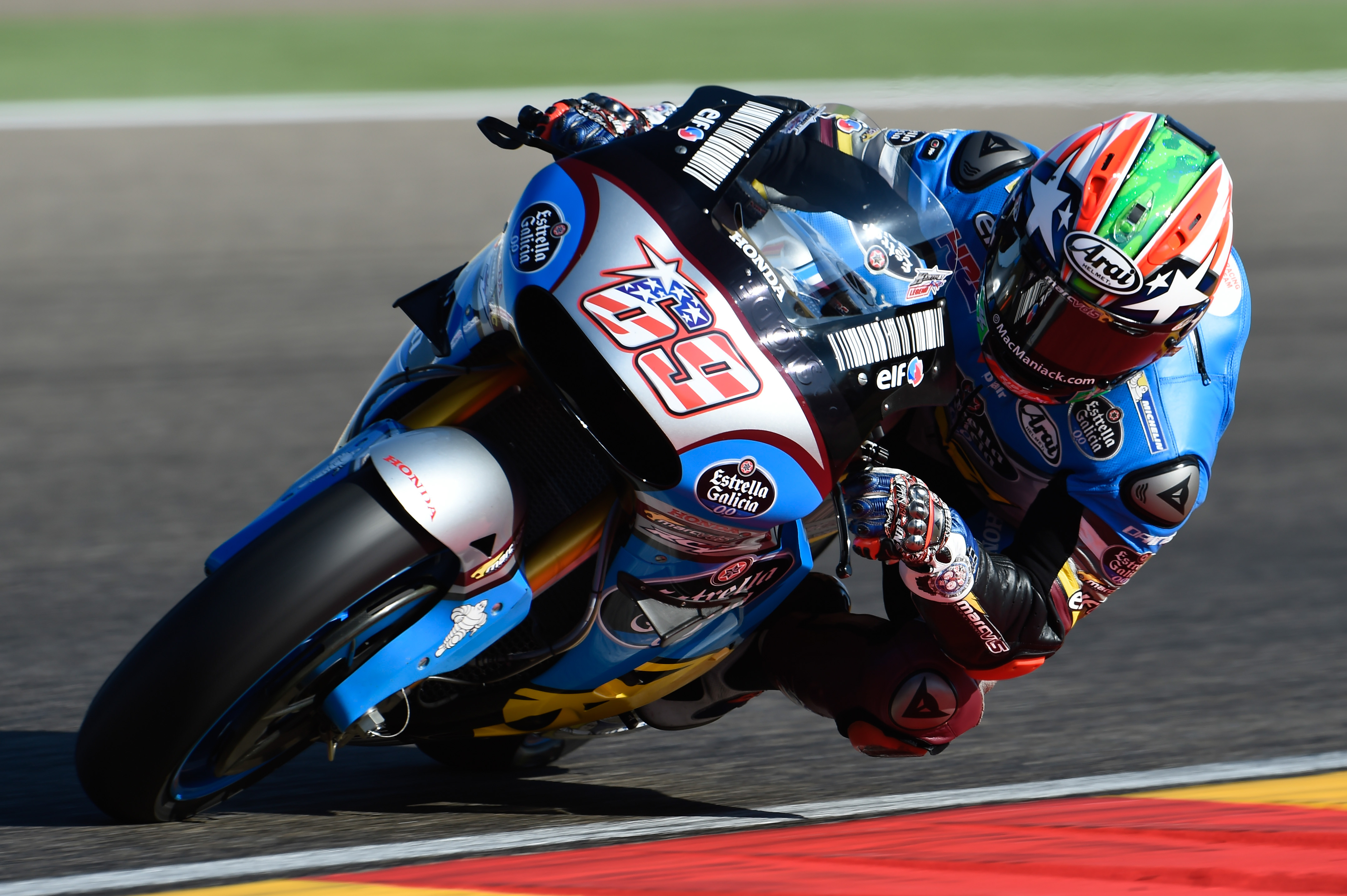 Hayden takes home a point in MotoGP return