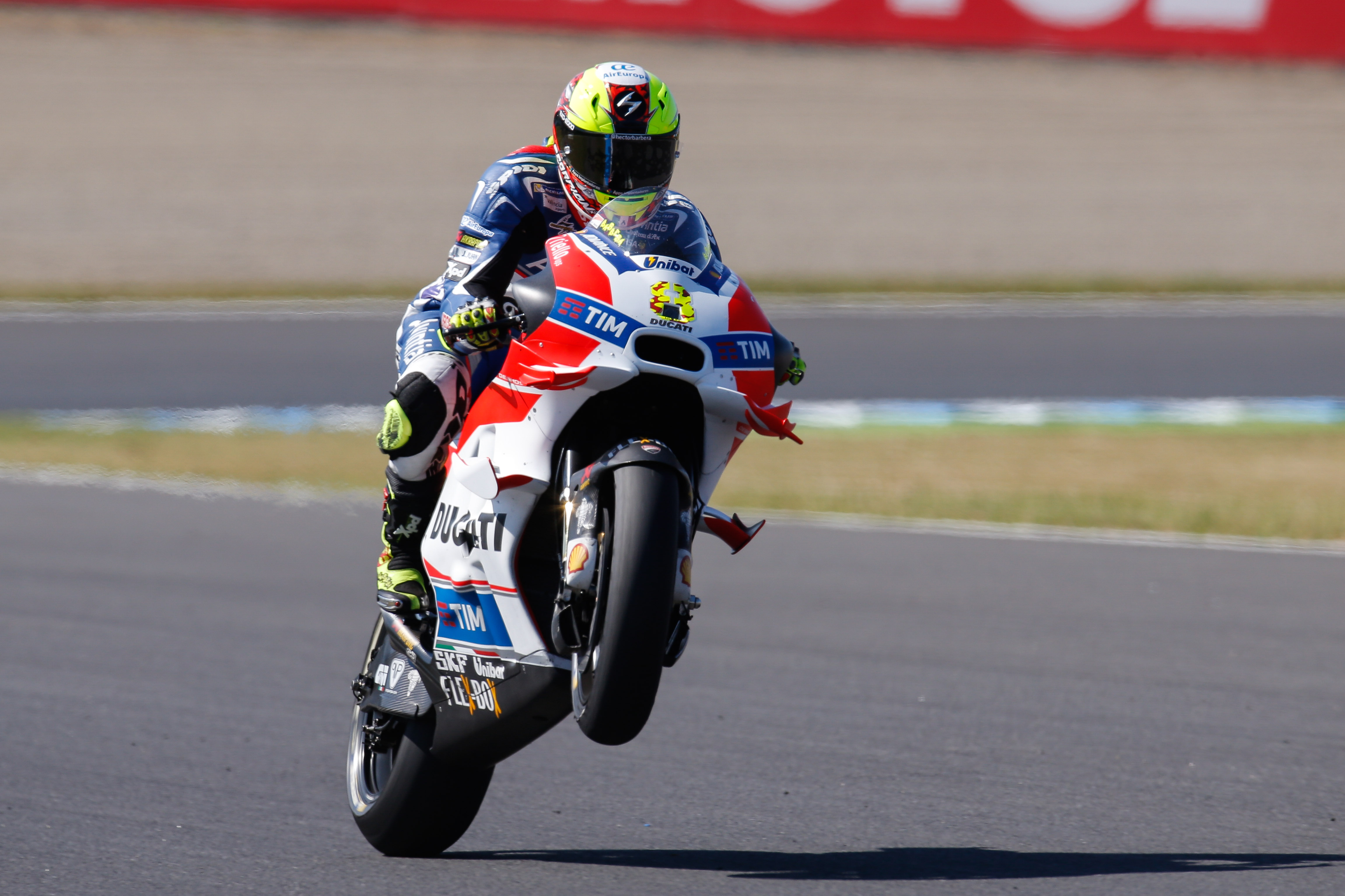 Third row for Barbera at Motegi