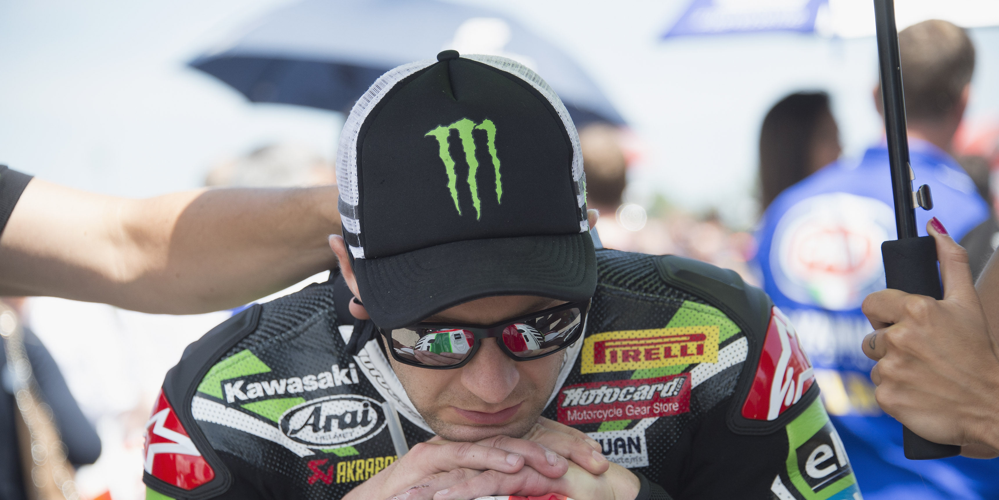 Rea hampered by traction control issues on Friday
