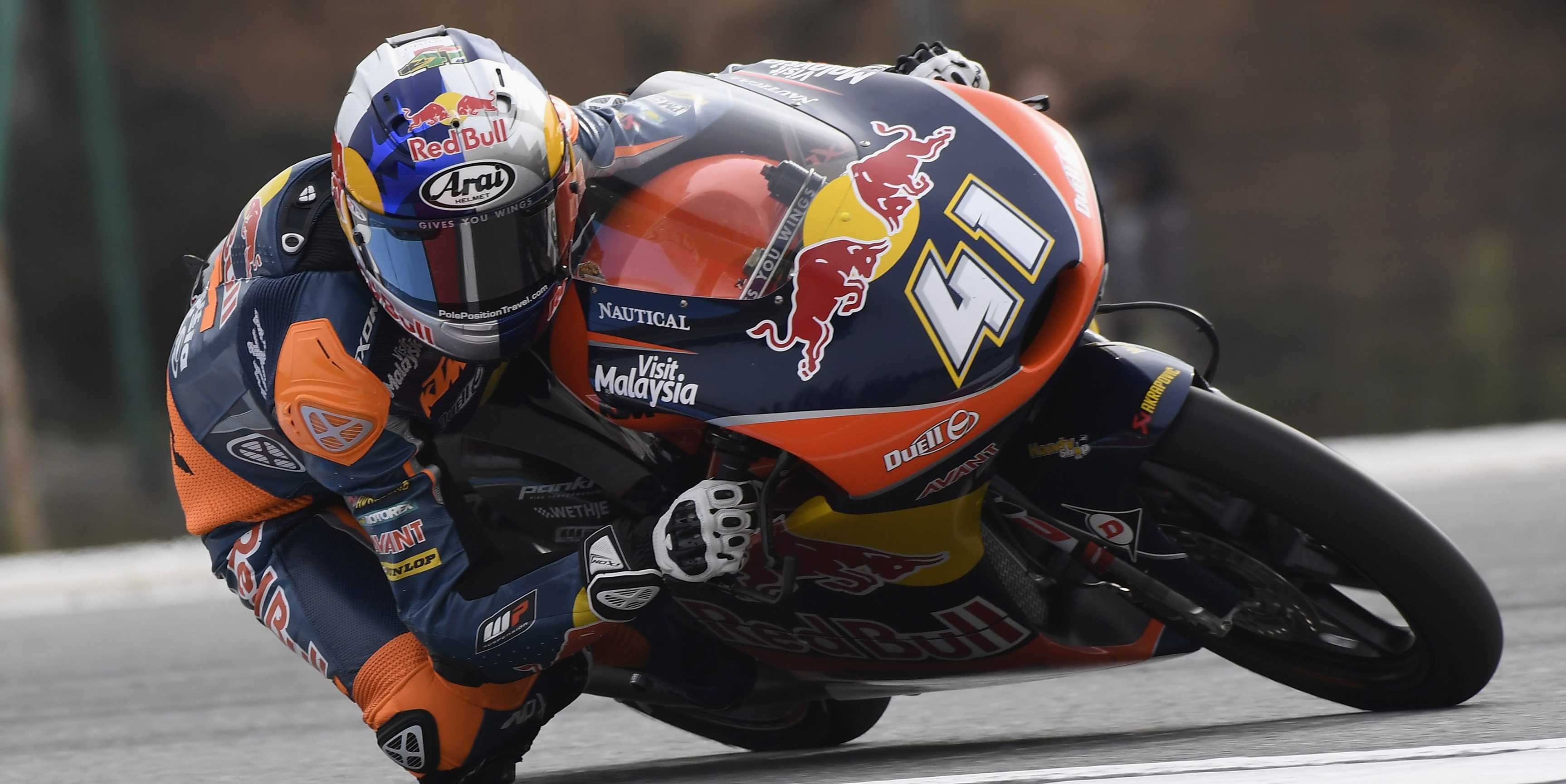 Binder tops combined times at Sepang