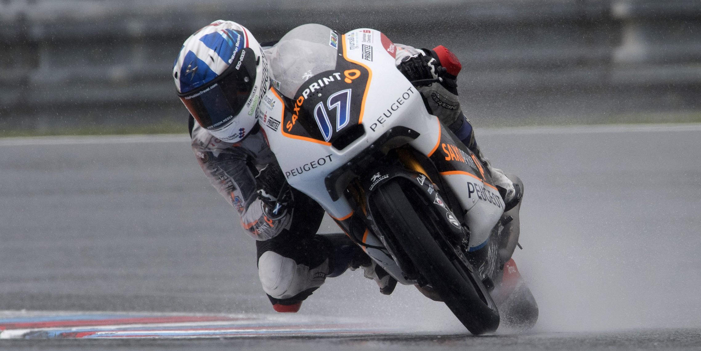McPhee tops soaked Moto3 FP2