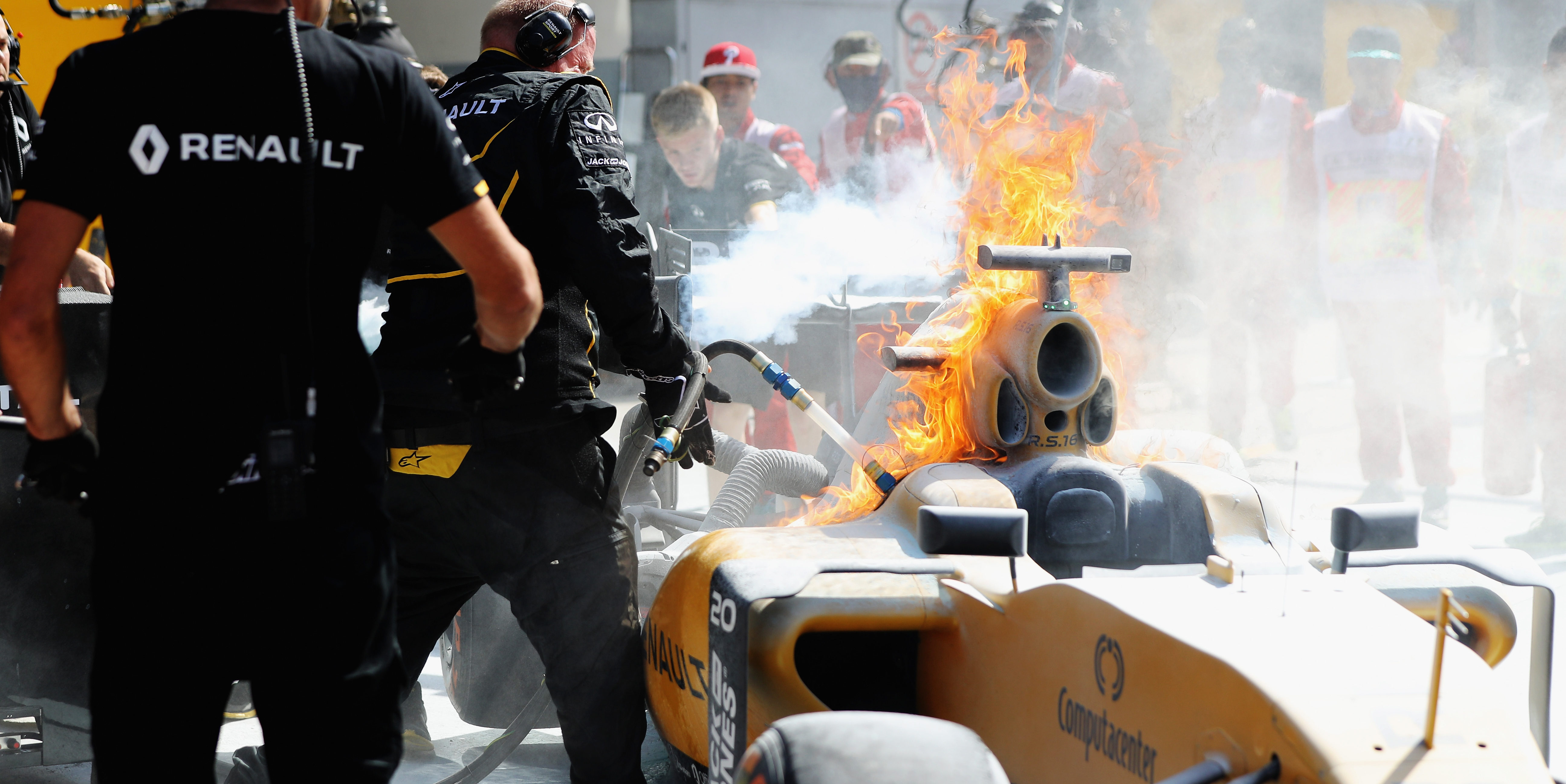 Magnussen fire highlights halo extraction issue