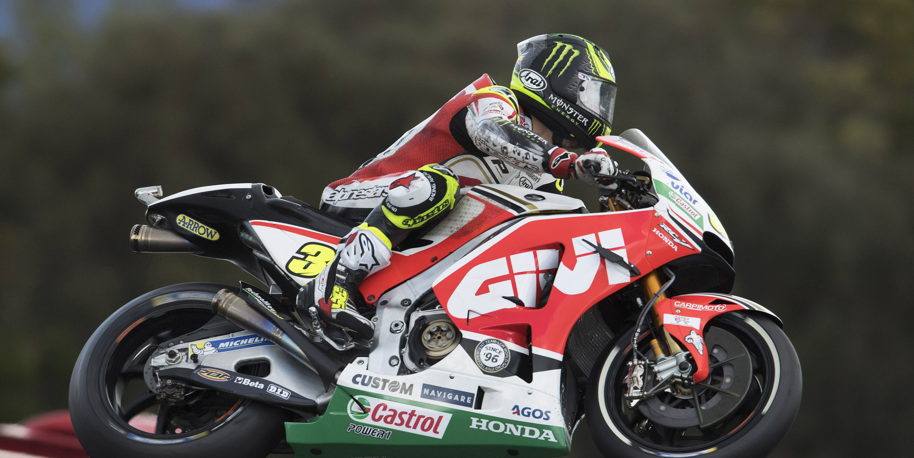 Crutchlow on front row in Australia