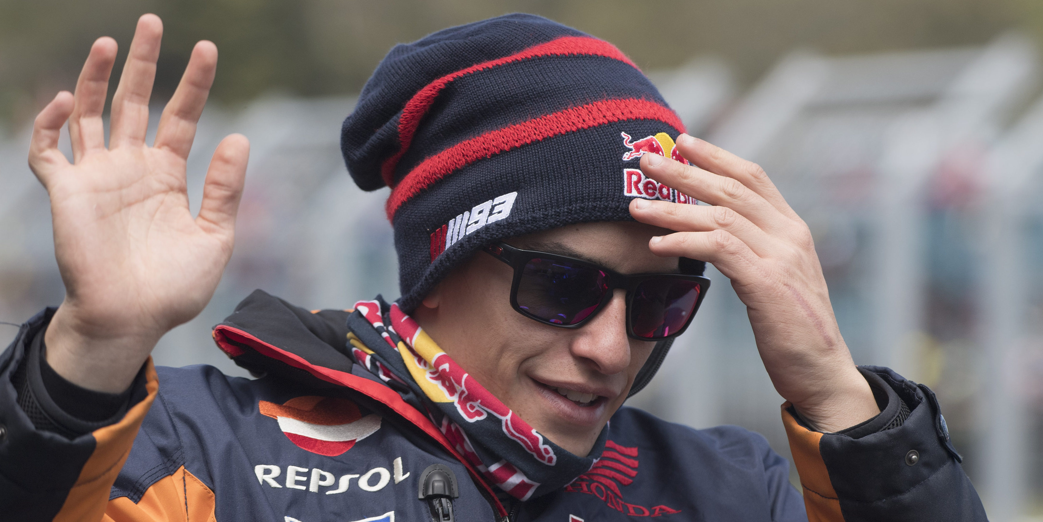 Marquez on top on Friday despite illness