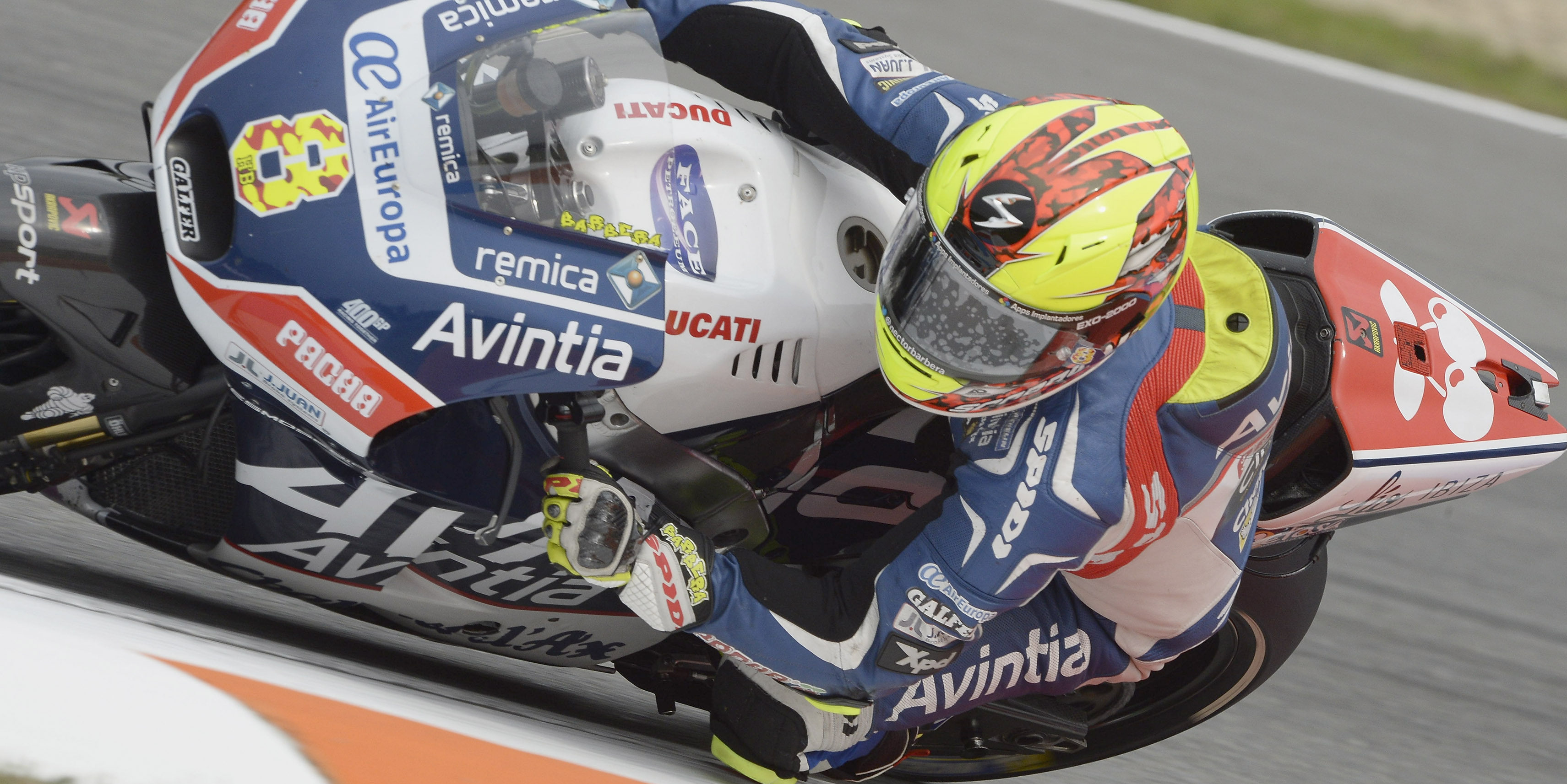 Barbera narrowly misses QP2