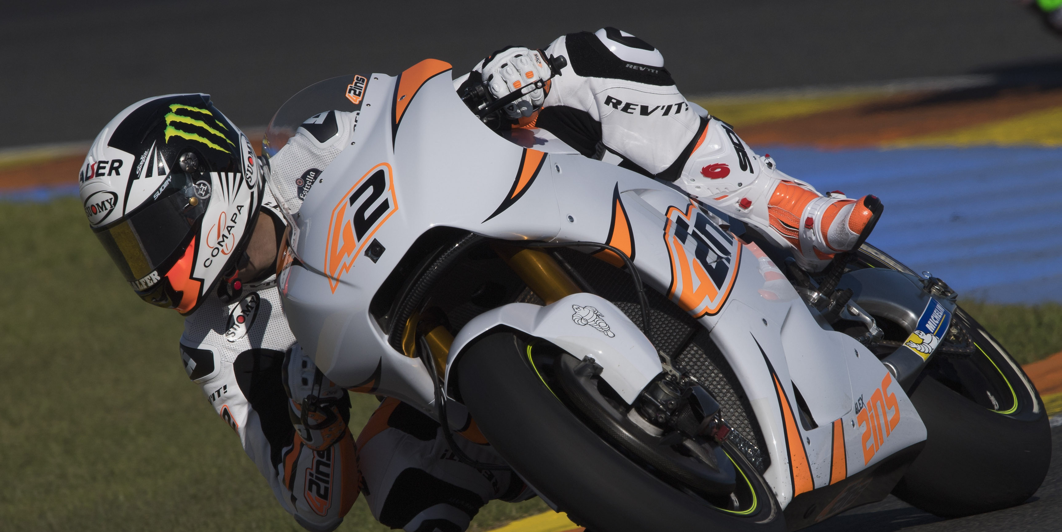 Rins ends MotoGP debut in hospital
