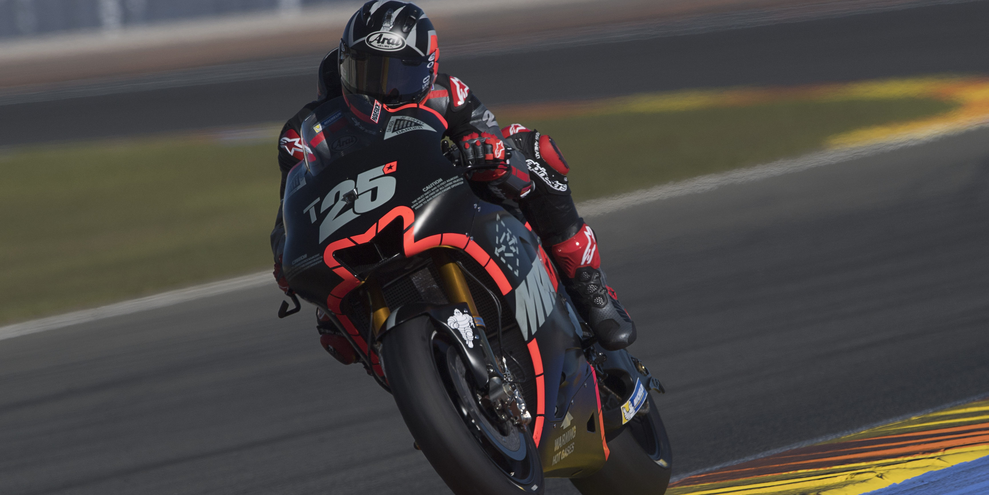 Vinales fastest again in Valencia test