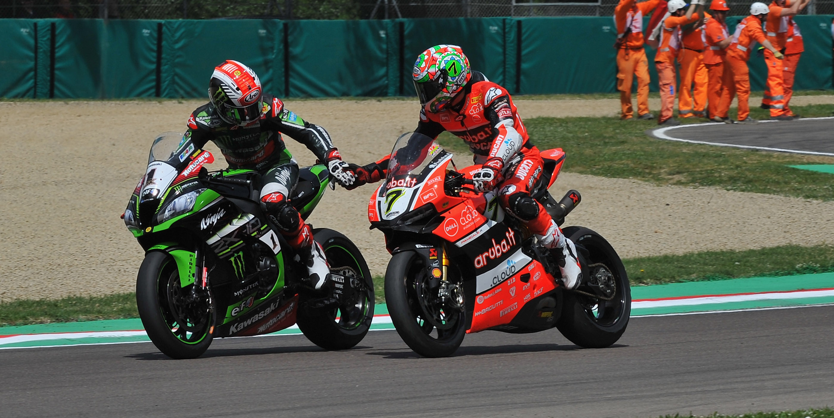 WorldSBK stars on the mend following successful operations