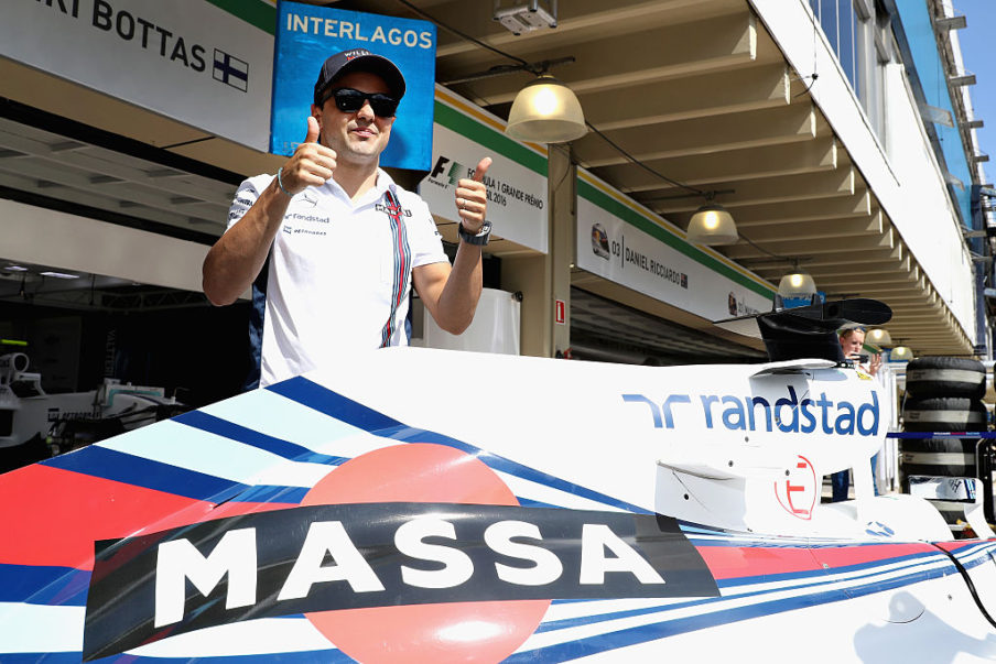 Martini Celebrate Felipe Massa's Final Brazilian Grand Prix Before Retirement Mark Thompson/Getty Images Sport