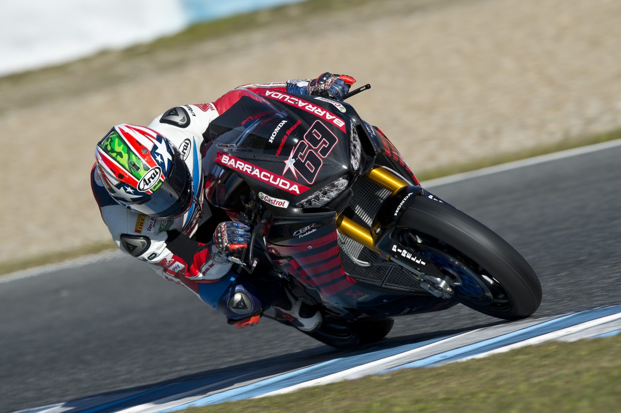 Positive first test on new Honda for Hayden