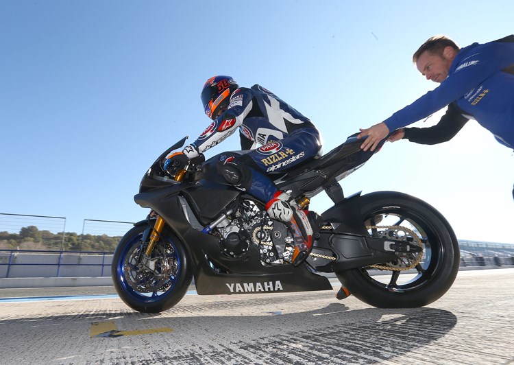 Van der Mark gaining confidence on Yamaha