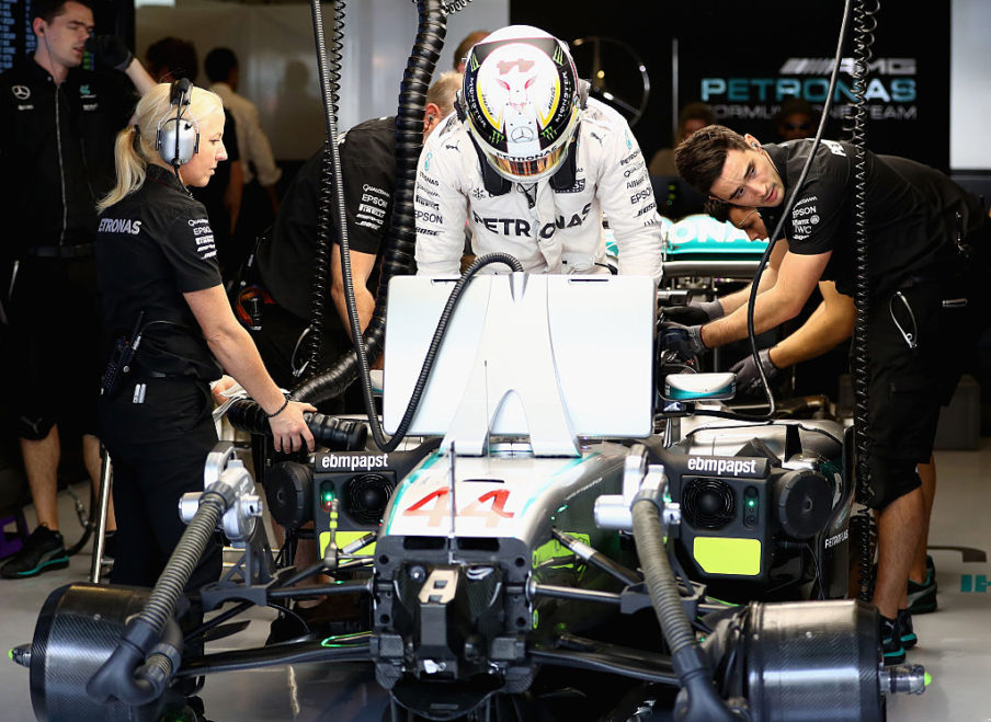 F1 Grand Prix of Abu Dhabi - Practice Clive Mason/Getty Images Sport