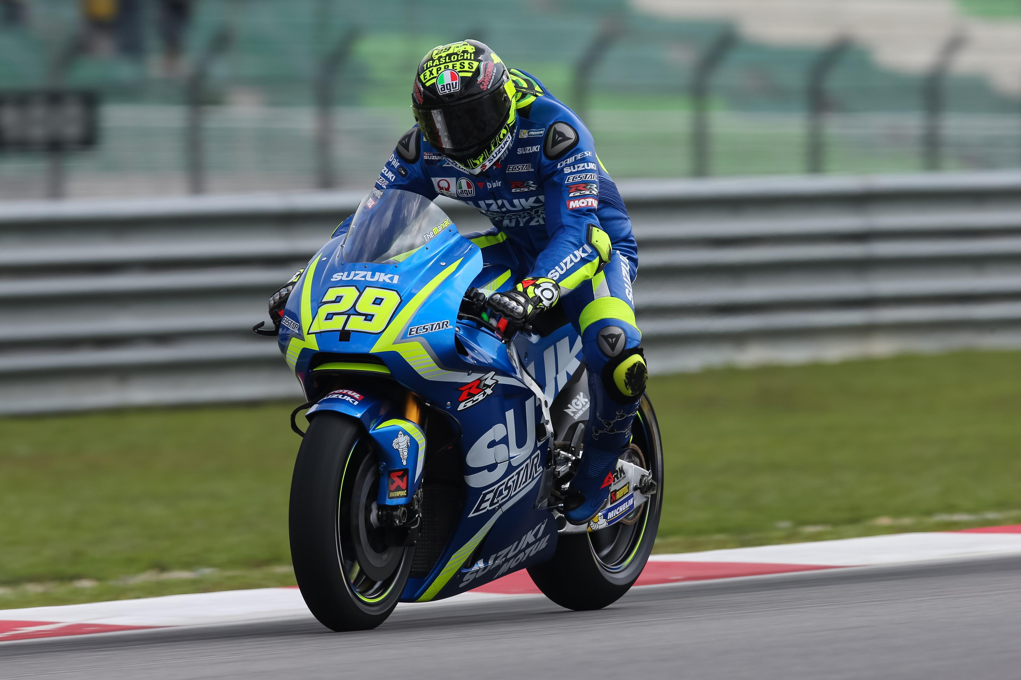 Iannone fastest on Tuesday as Yamaha debut radical fairing